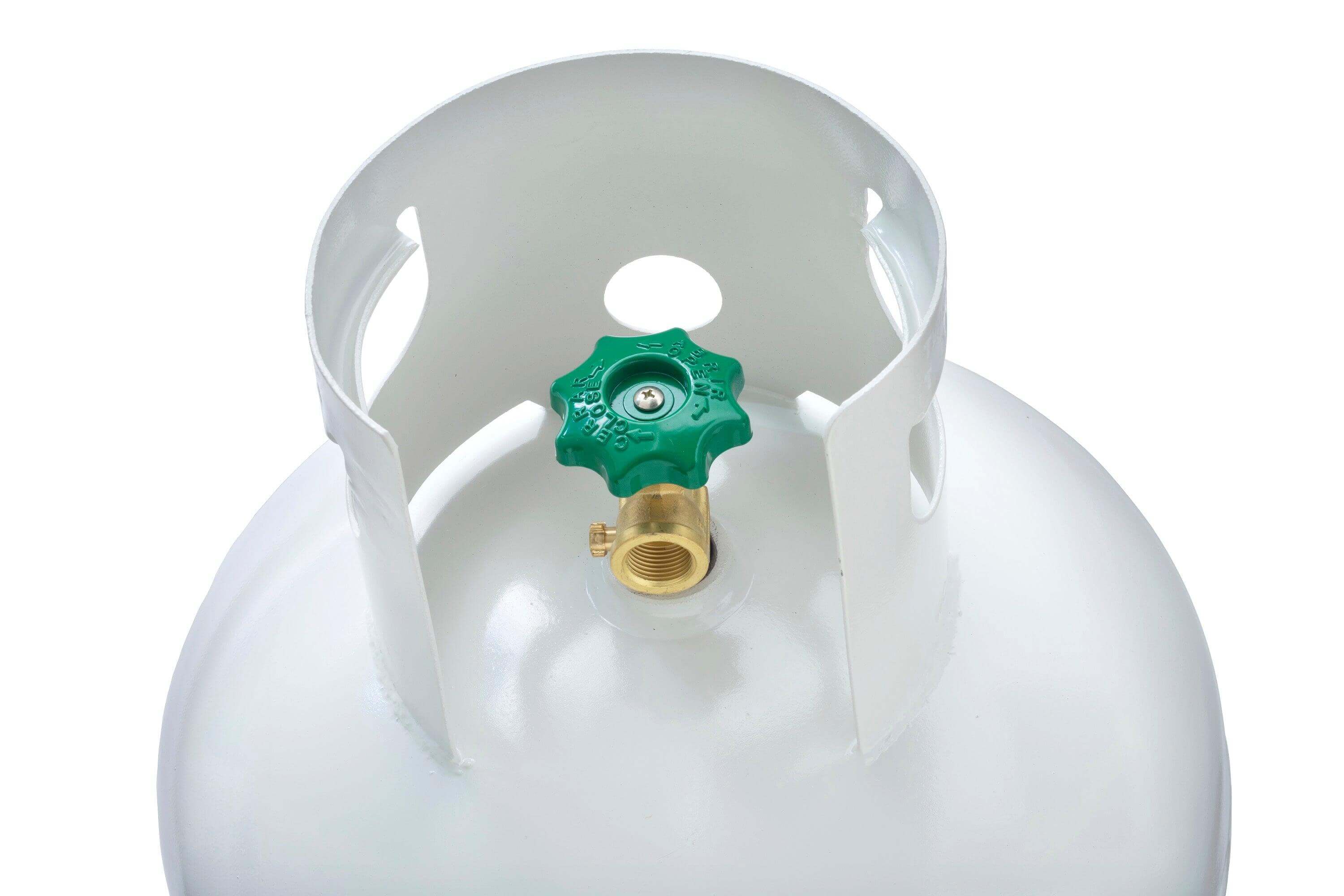 Flame King 100lb Empty Propane Tank LP Cylinder with POL Valve - Image 4