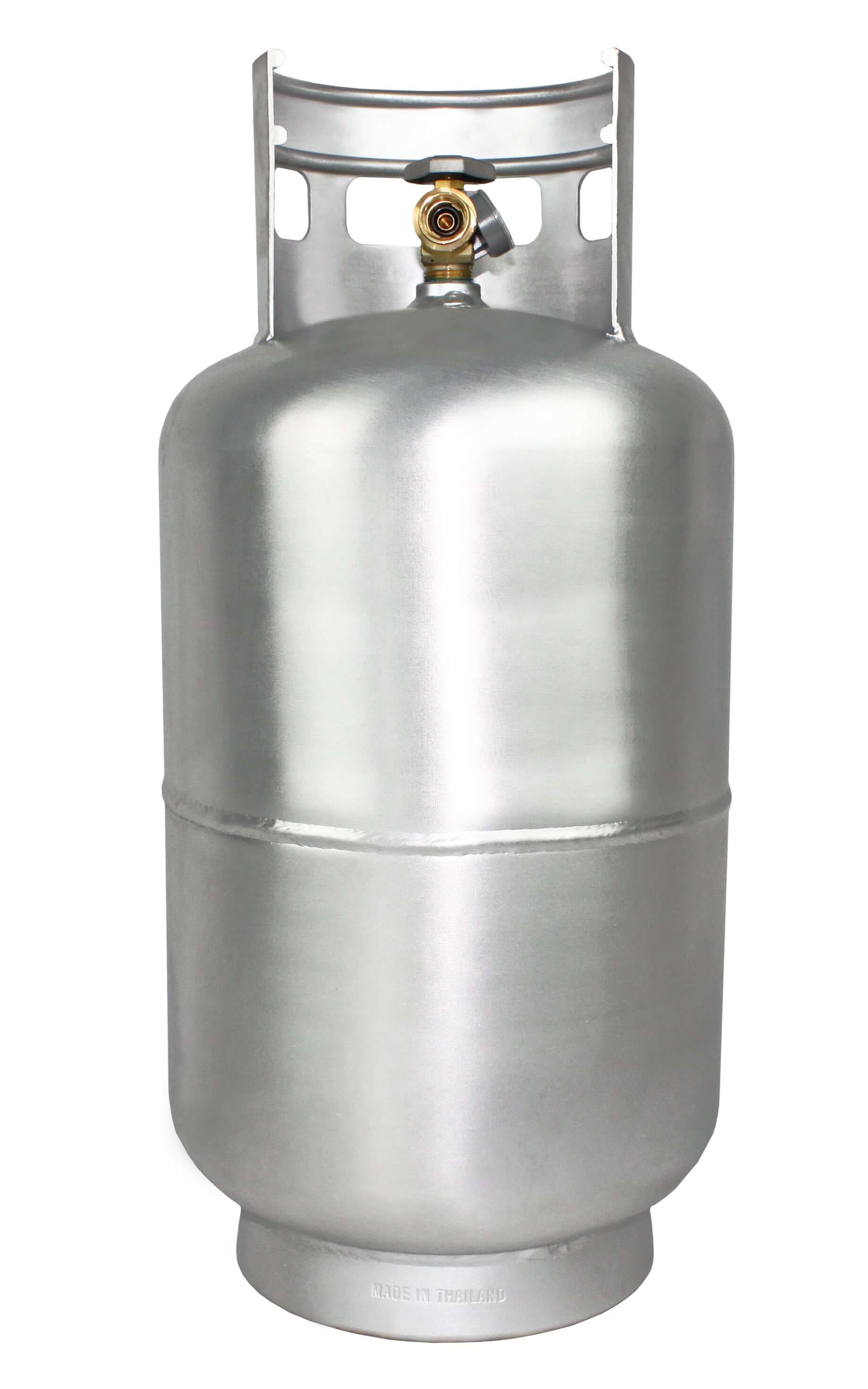 Flame King Lightweight 30lb Aluminum Propane Tank Cylinder Gauge and OPD Valve - Image 10