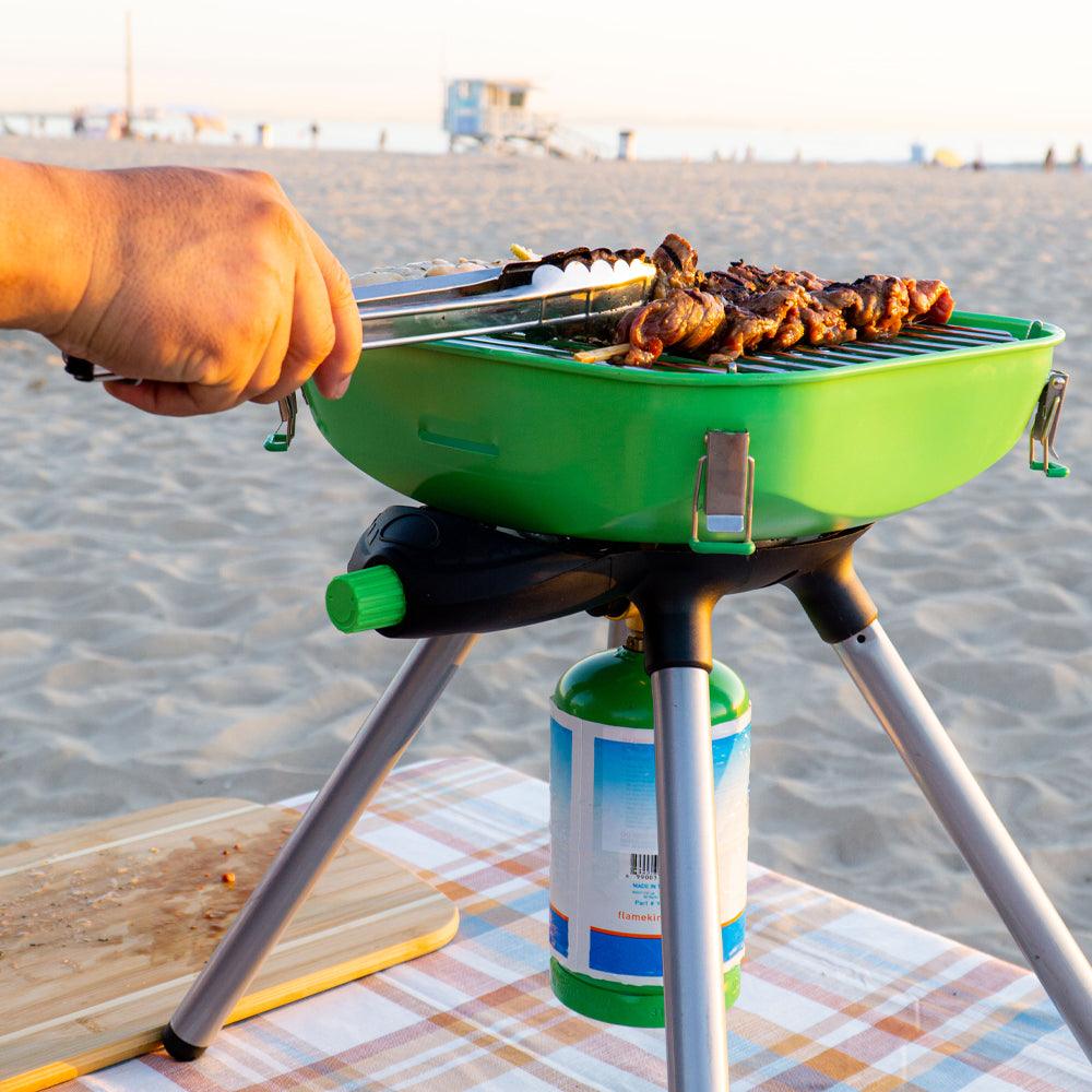Flame King Multi-Function Portable BBQ Grill Camp Stove Camping - Image 2
