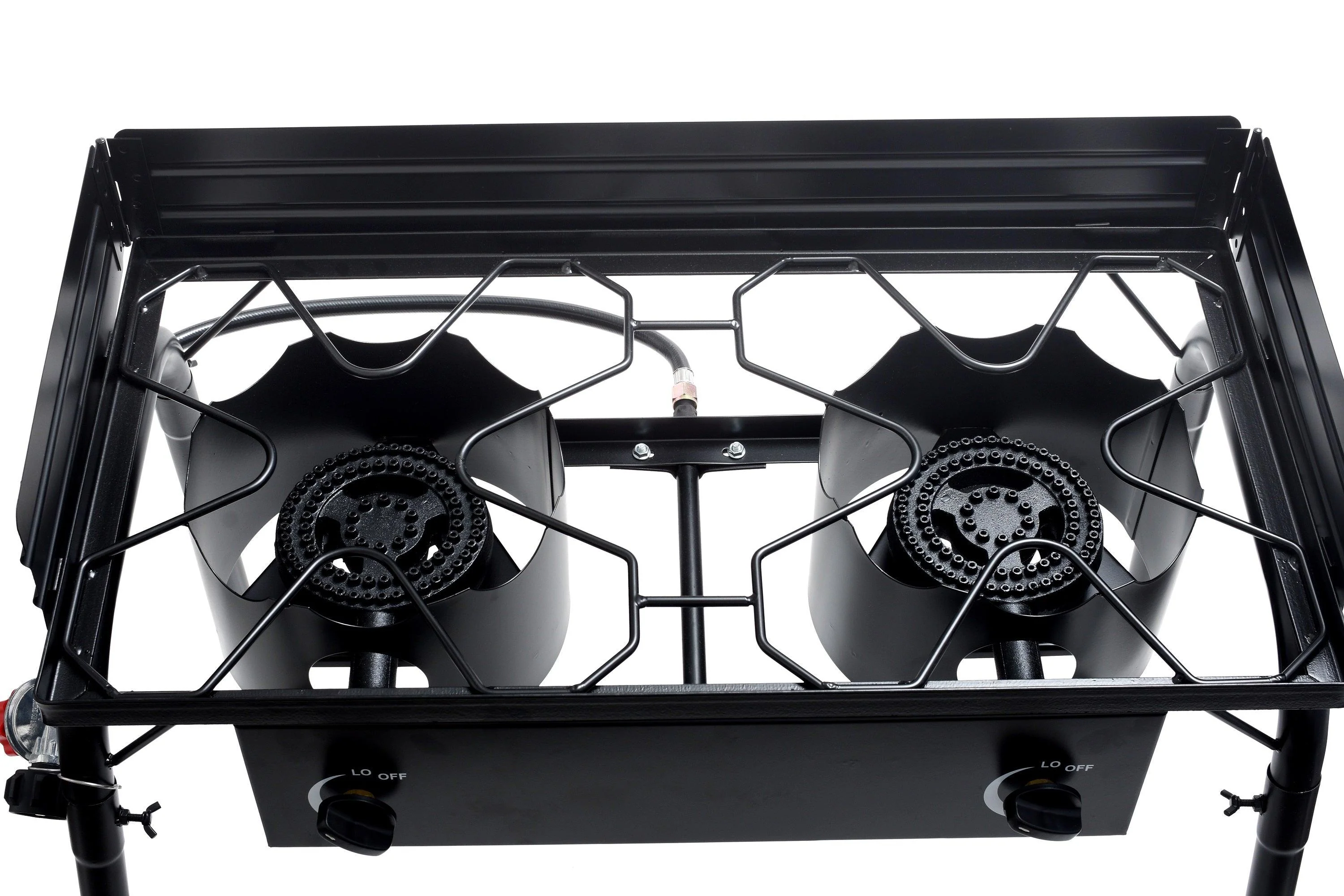 Flame King Outdoor Propane Double Dual Burner Cooker Stove - Image 8