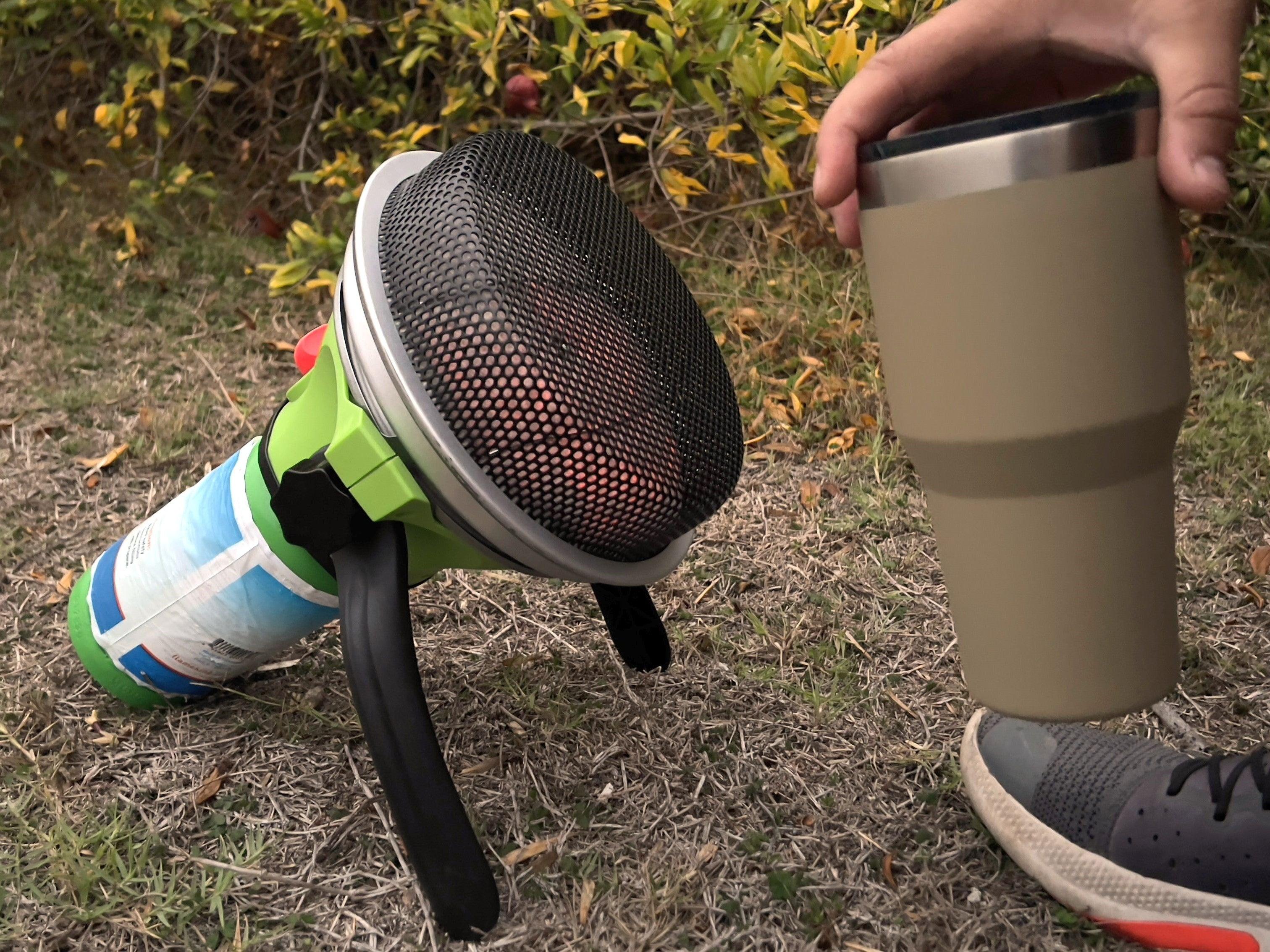 Flame King Portable Heater Propane Gas Outdoor with Piezo Electric Start - Image 2