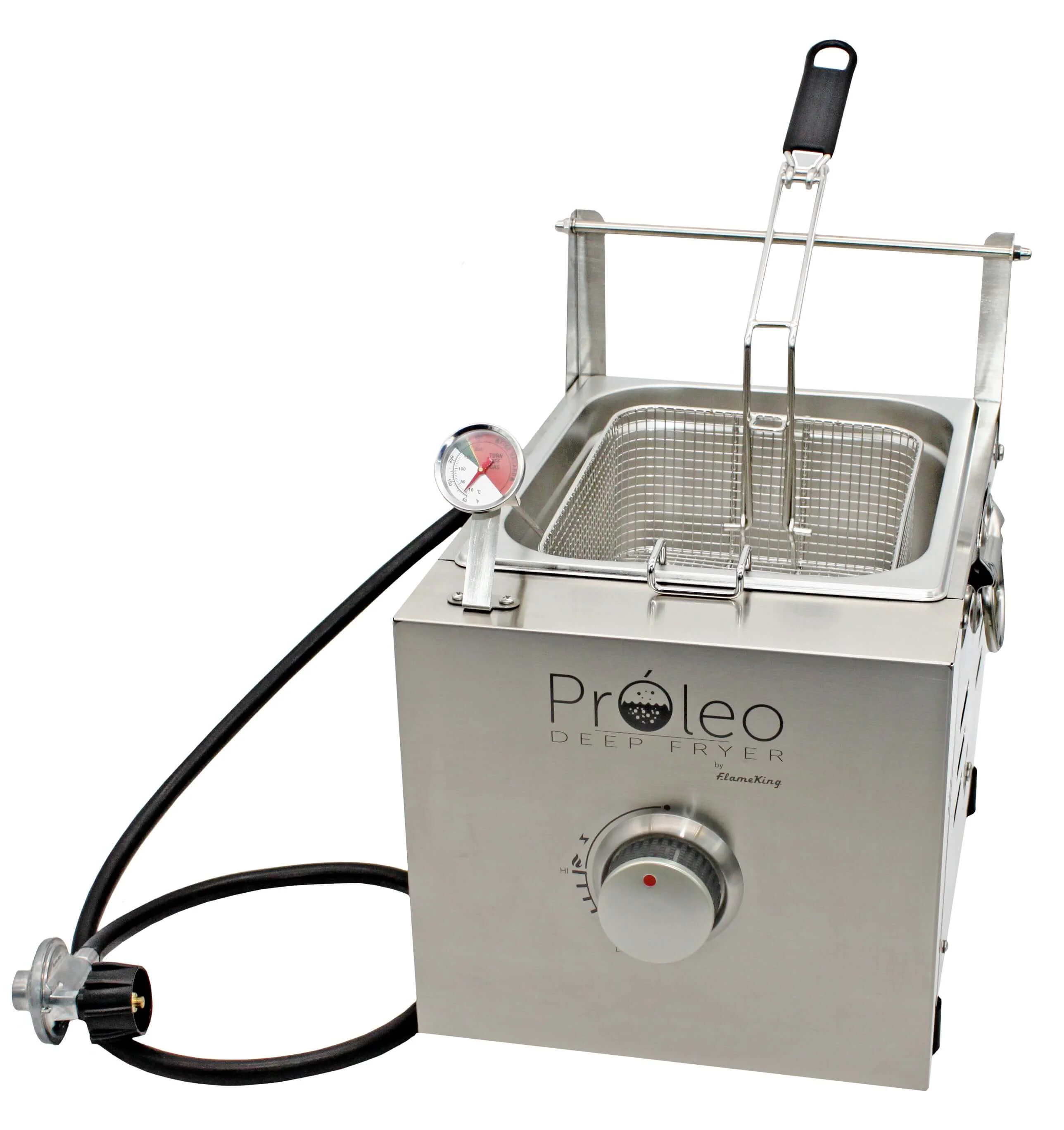 Flame King Proleo Portable Propane Deep Fryer - Image 5