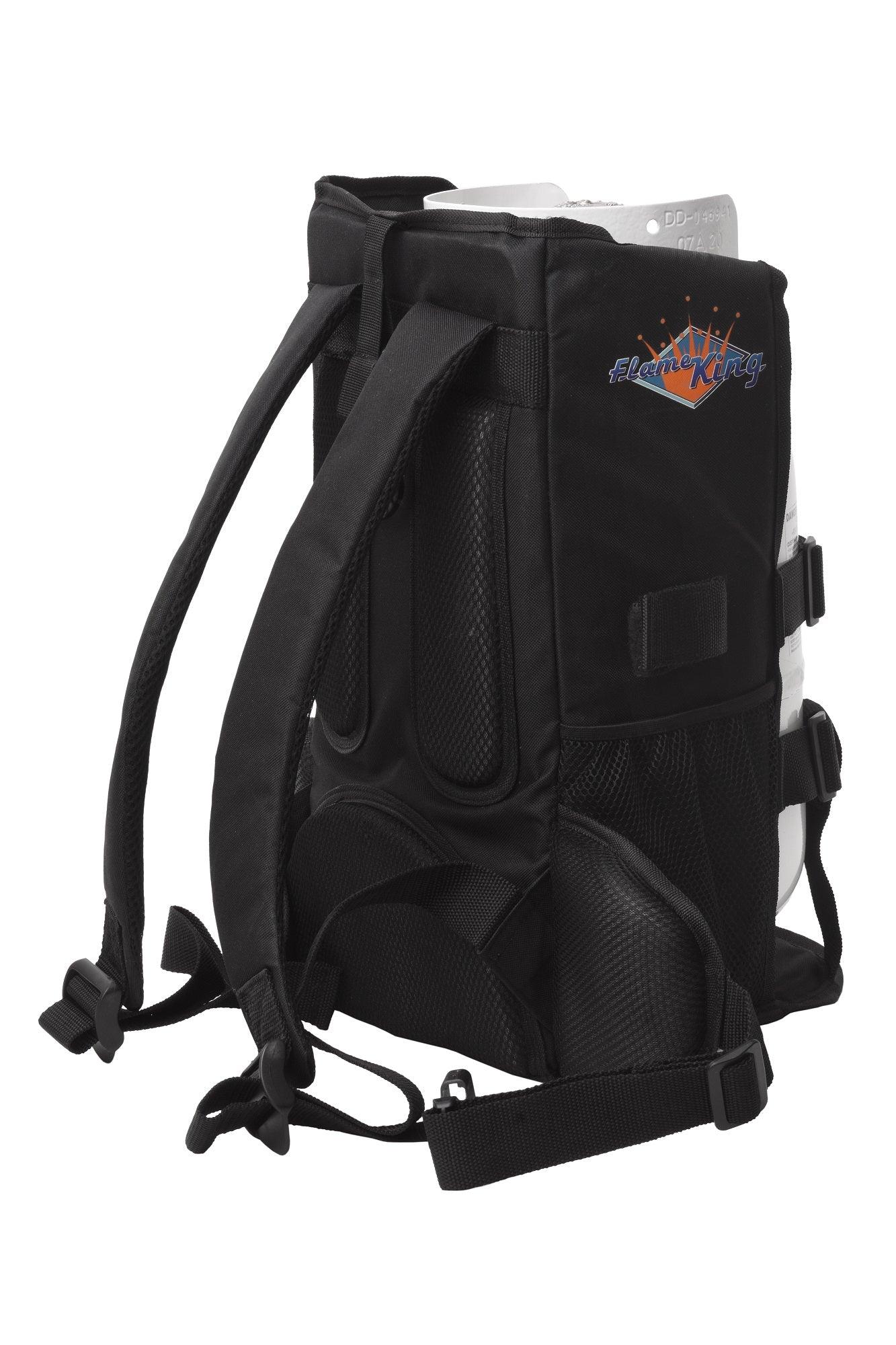 Flame King Propane Tank Backpack Carrier for 5lb or 10lb Cylinder For Weed Burner Torch - Image 5