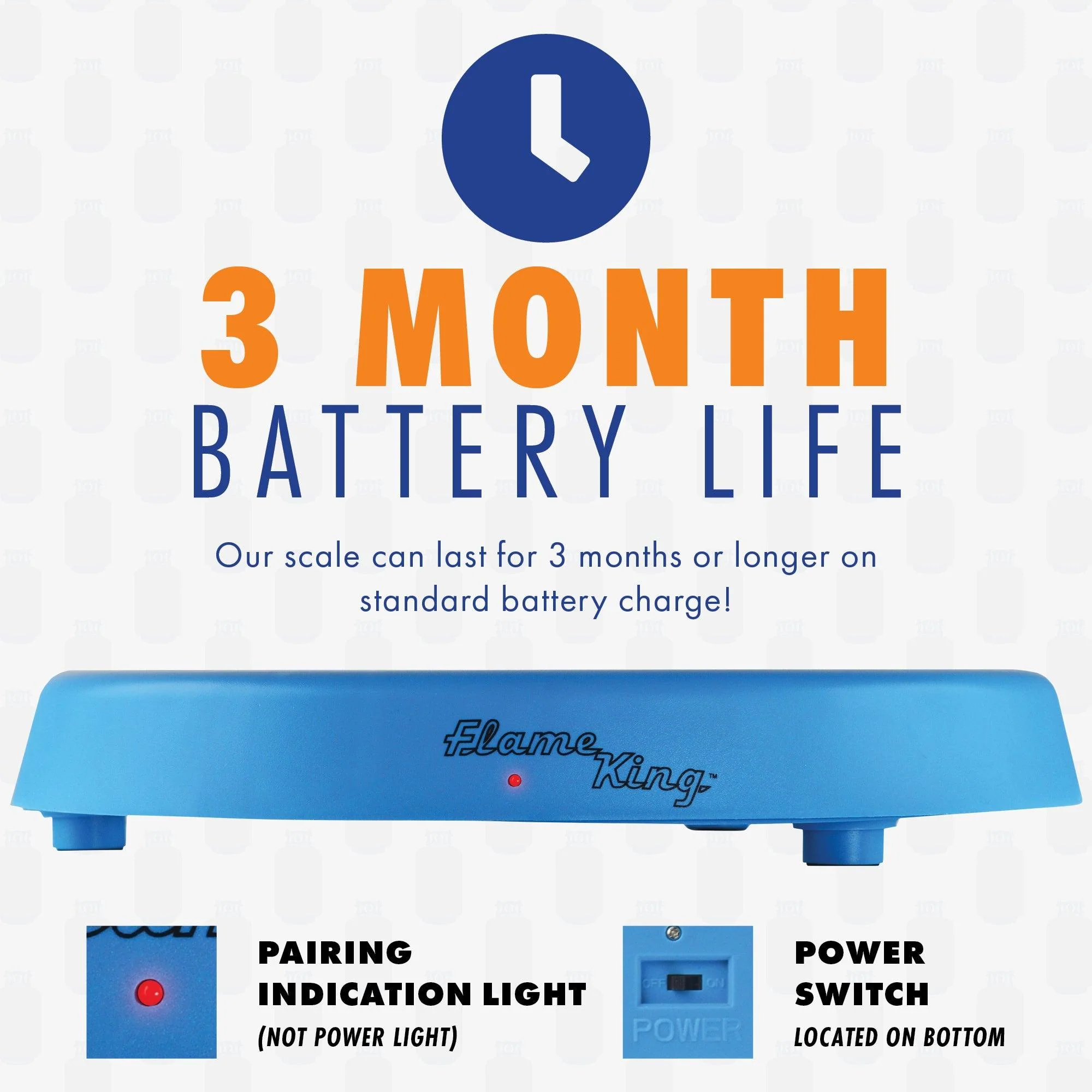 Flame King Smart Wireless Gauge Propane Tank Scale - Image 4