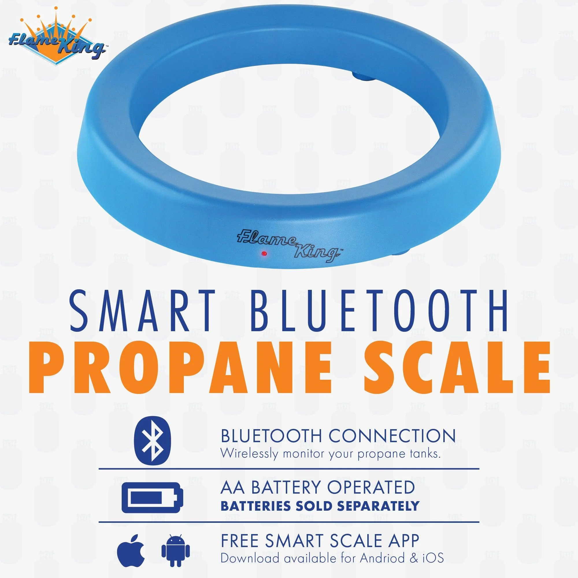 Flame King Smart Wireless Gauge Propane Tank Scale - Image 6