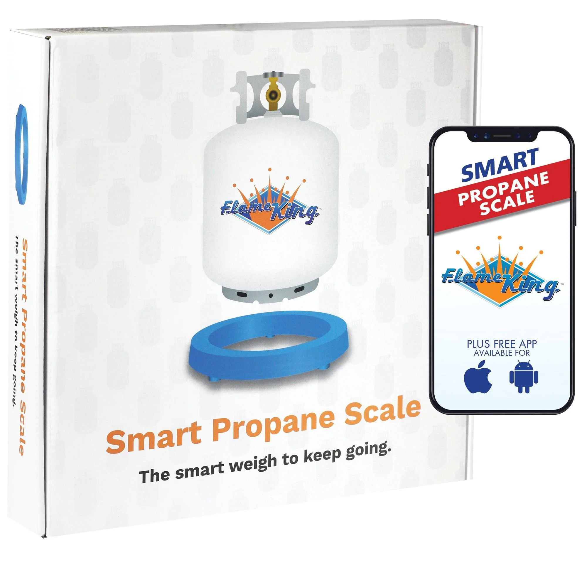 Flame King Smart Wireless Gauge Propane Tank Scale - Image 8