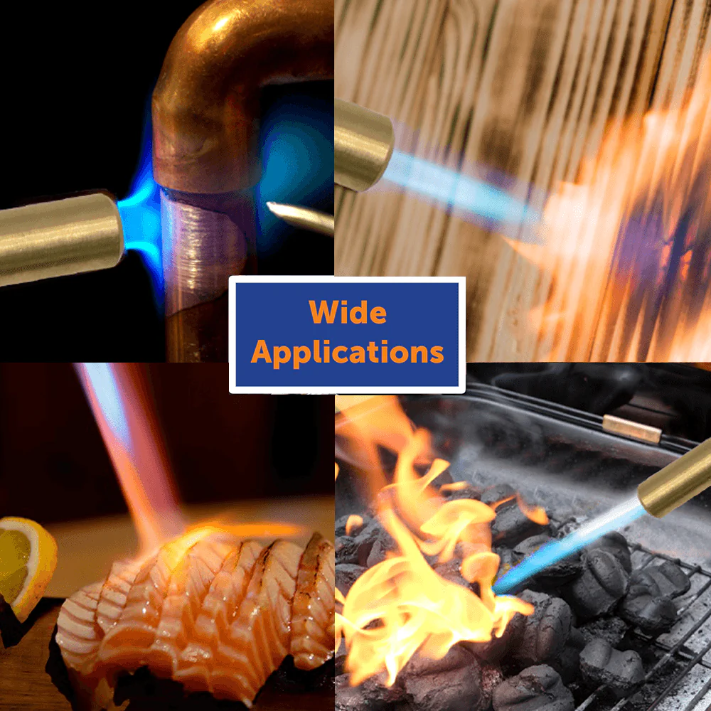 Flame King Welding Propane Torch Head High Intensity Swirl Flame - Image 6