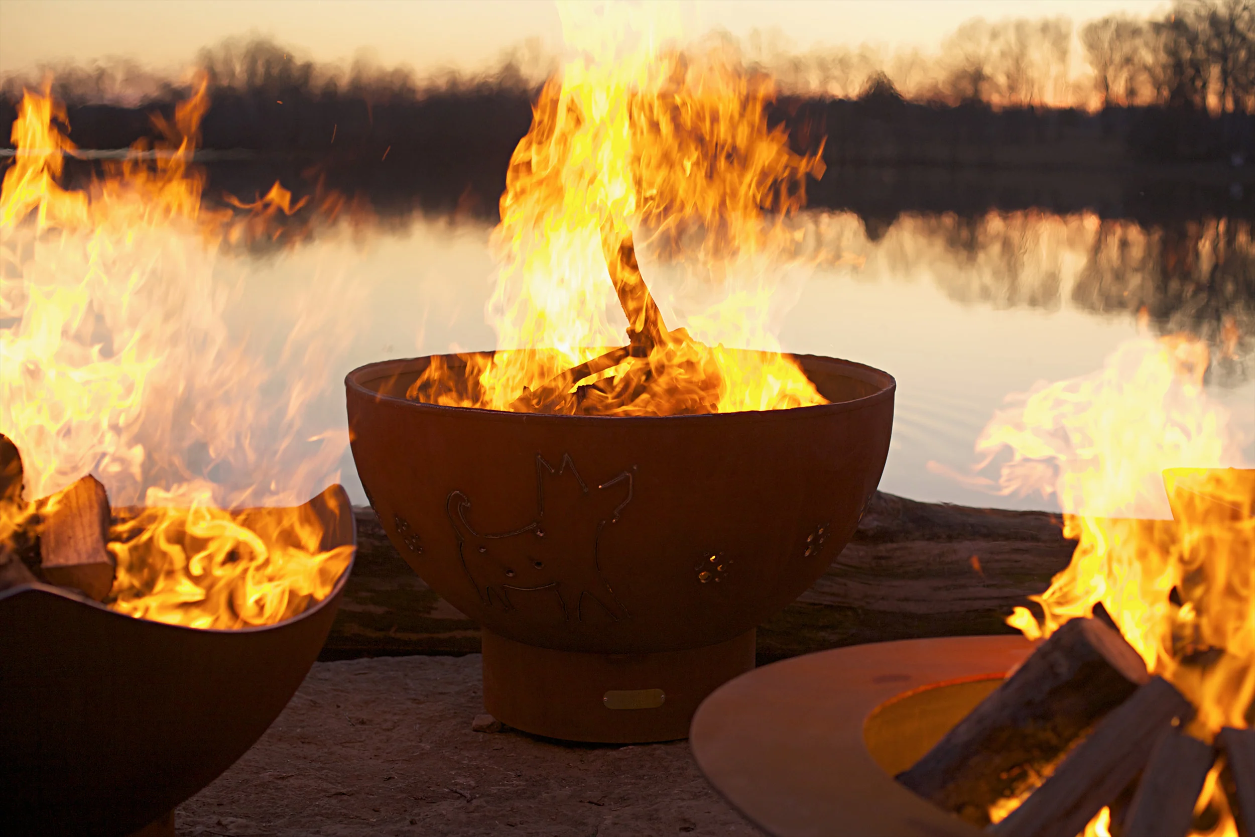Funky Dog - Metal Fire Pit - Image 3