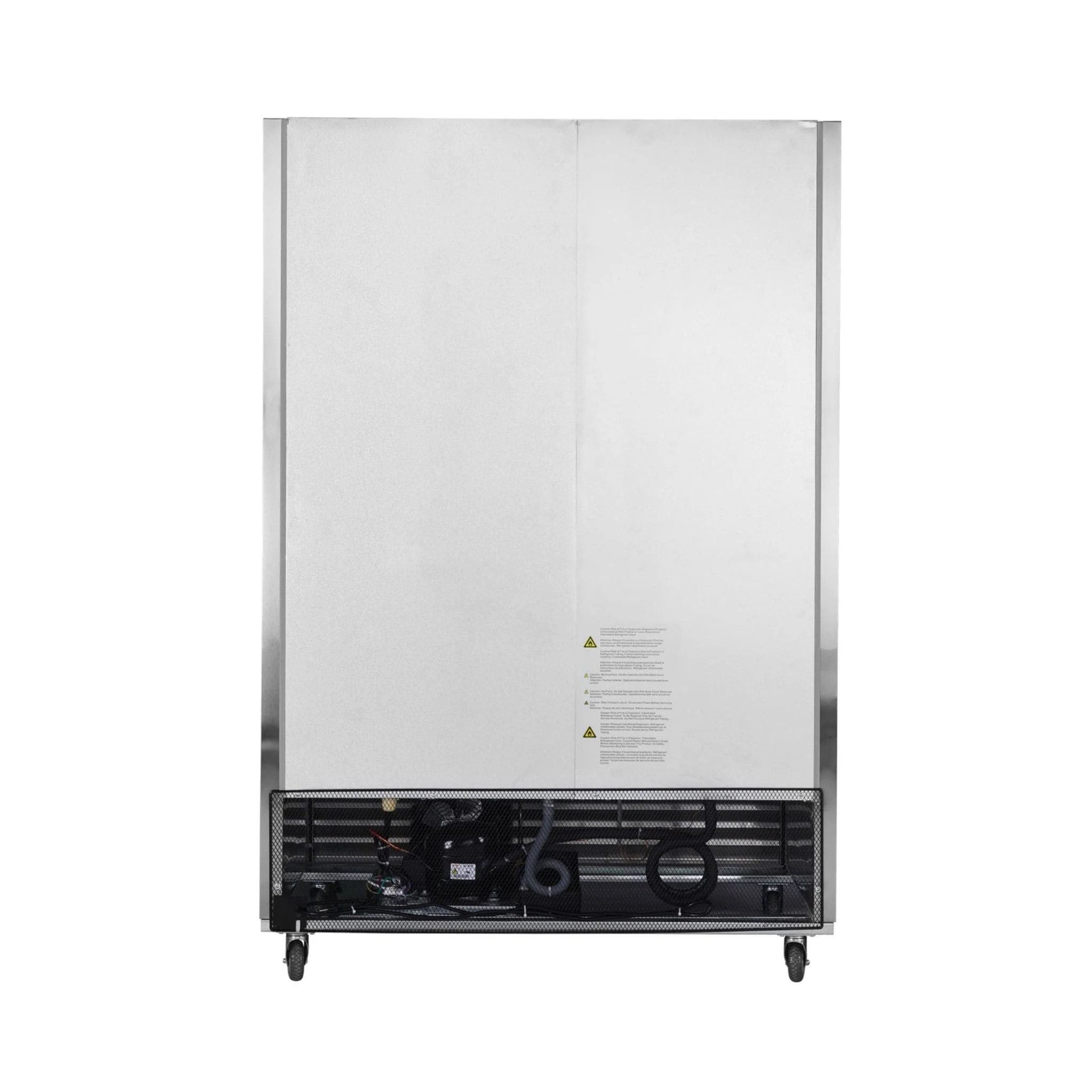 Heavy-Duty 54" Stainless Steel 2-Door Reach-In Upright Commercial Freezer - Image 8