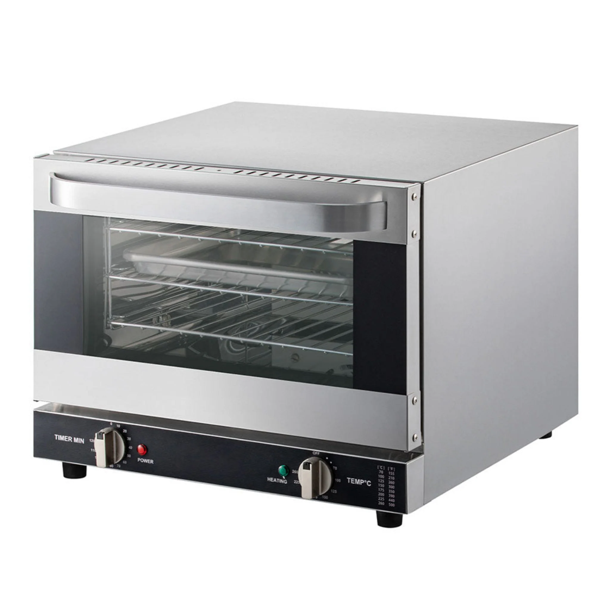 Heavy-Duty Commercial Stainless Steel Countertop Convection Toaster Oven - Image 13