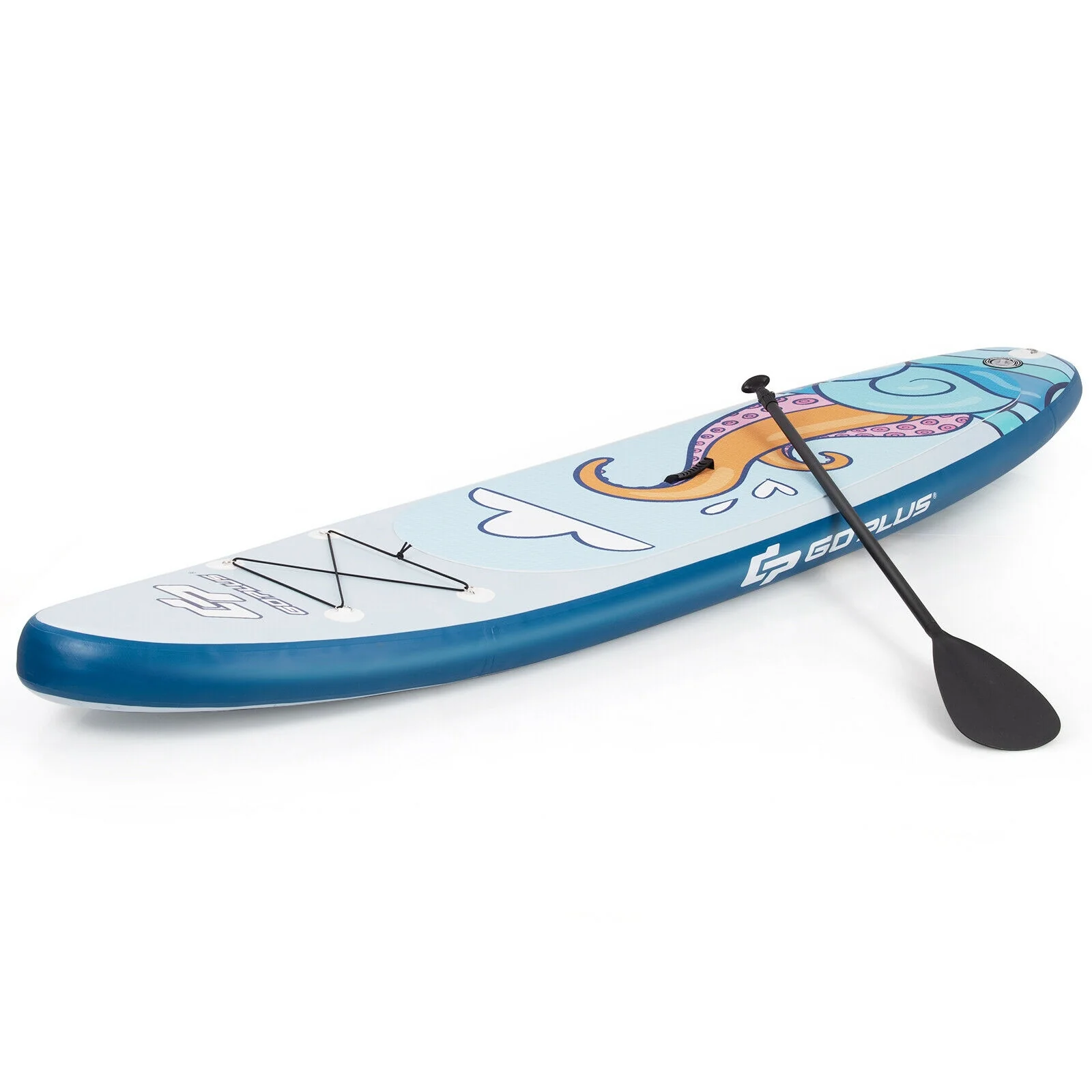 Inflatable Stand Up Paddle Board Surfboard with Aluminum Paddle Pump-10.5 ft - Image 7
