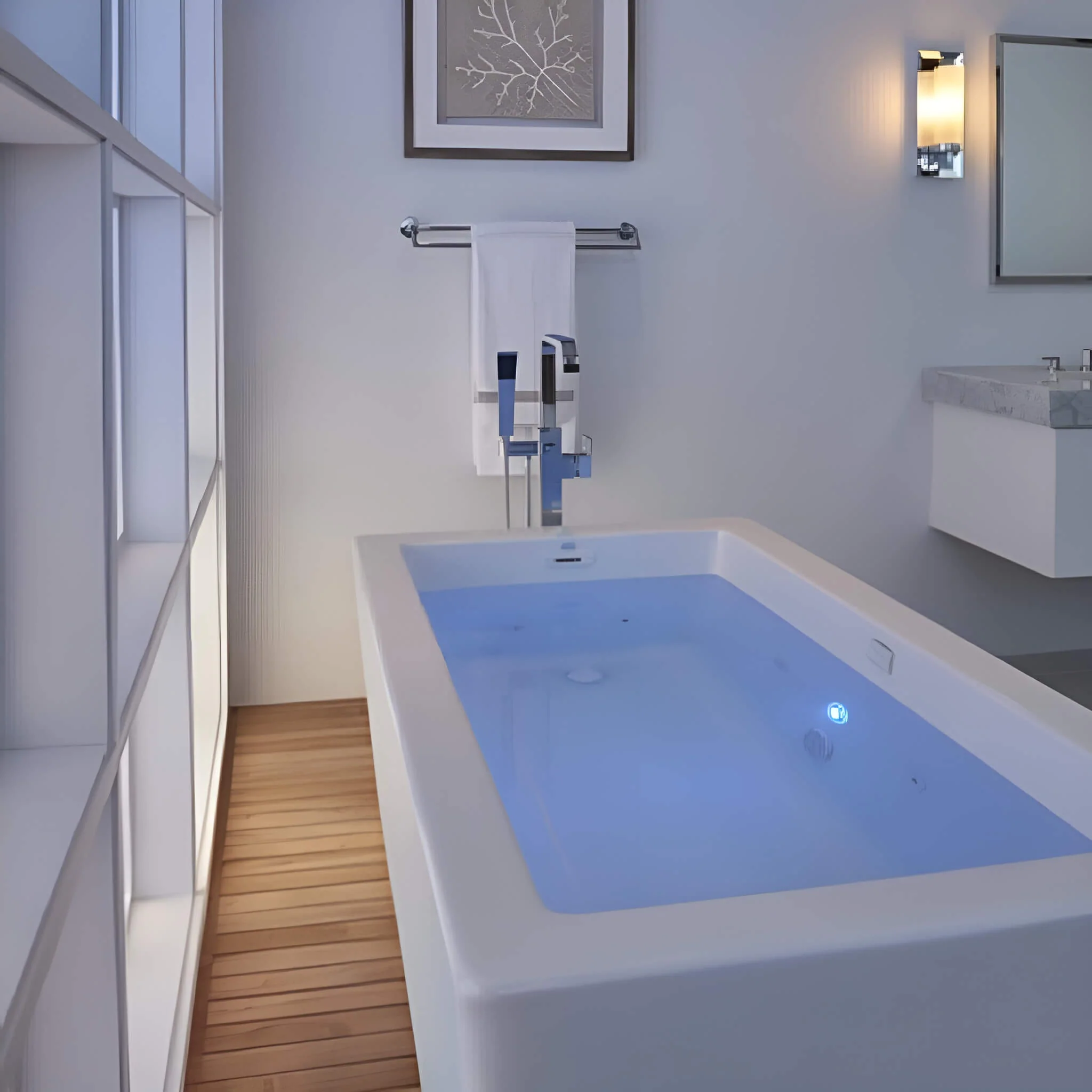 Jacuzzi Bianca 66" Whirlpool Bath - Image 4