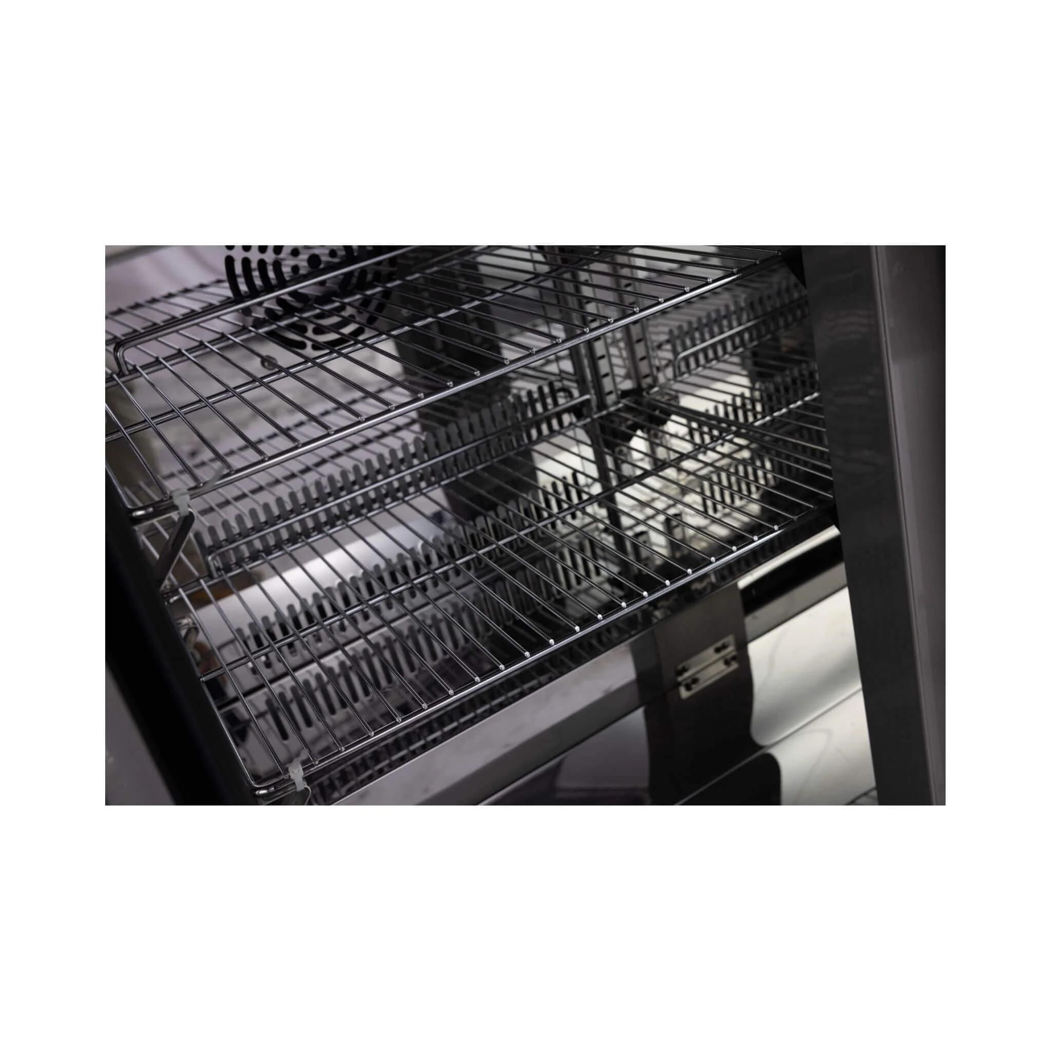 Large Black Stainless Steel Single-Door Fridge For Outdoor Kitchen Islands - Image 8