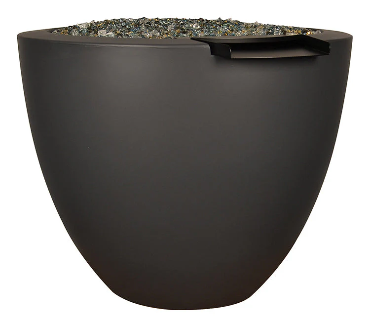 Legacy 30" x 24" Round Fire & Water Vase - 30VDC