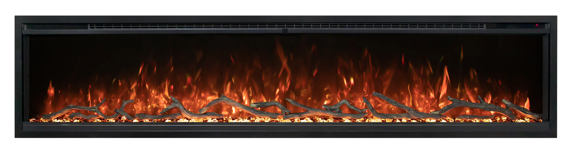 Spectrum Slimline Linear LED Electric Built-In Fireplace - Image 17