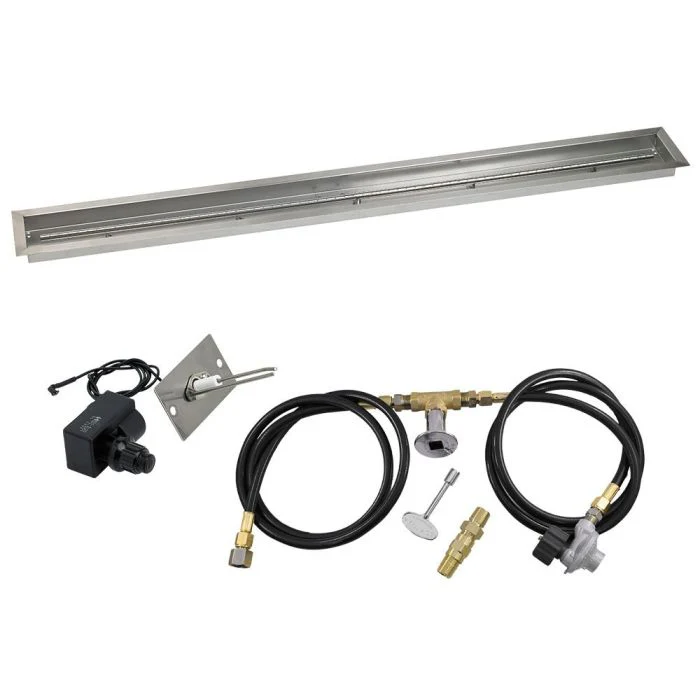 Linear Stainless Steel Drop-In Pan with Spark Ignition Kit - Image 10
