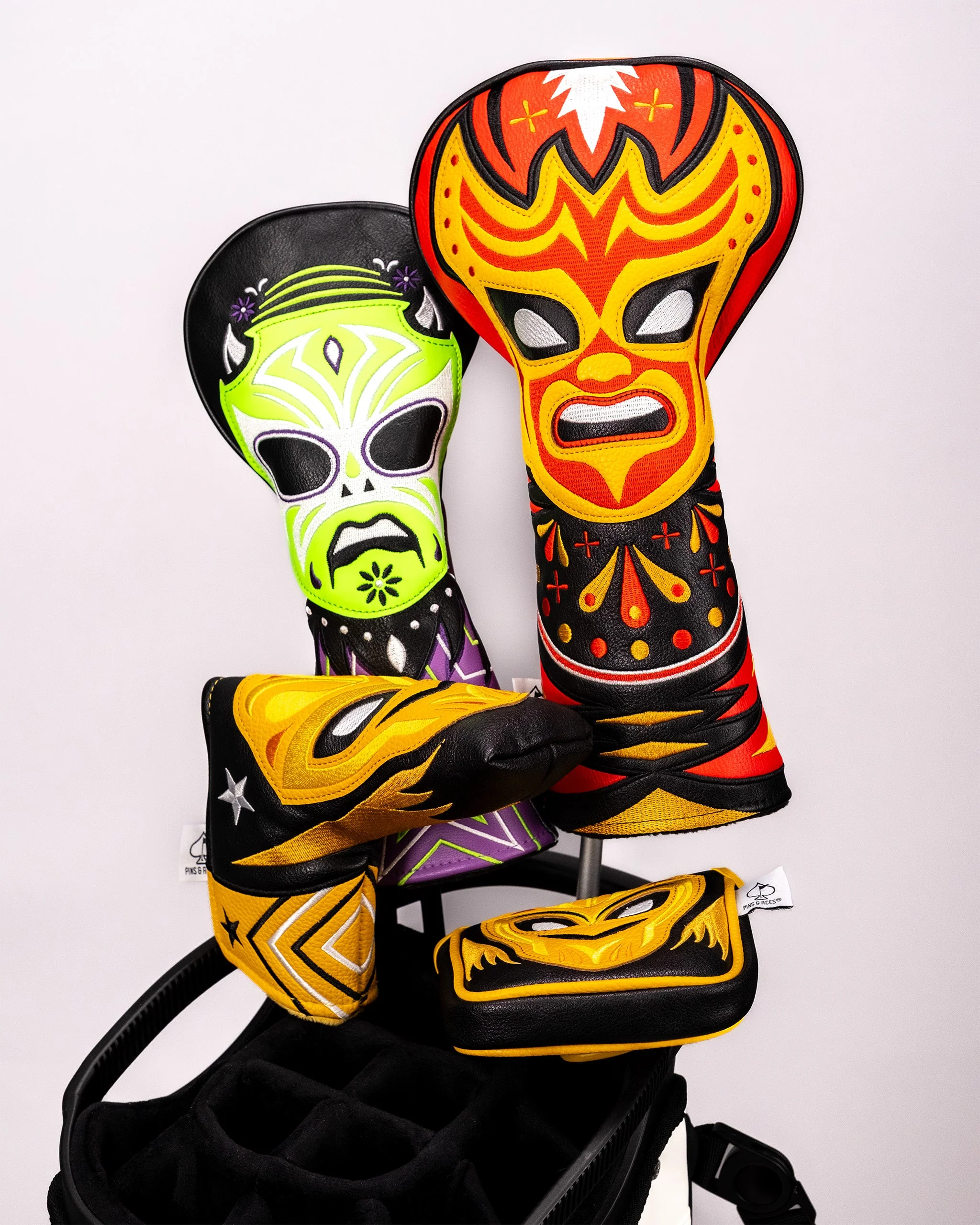 Lucha Libre Mask - Fairway Cover - Image 10