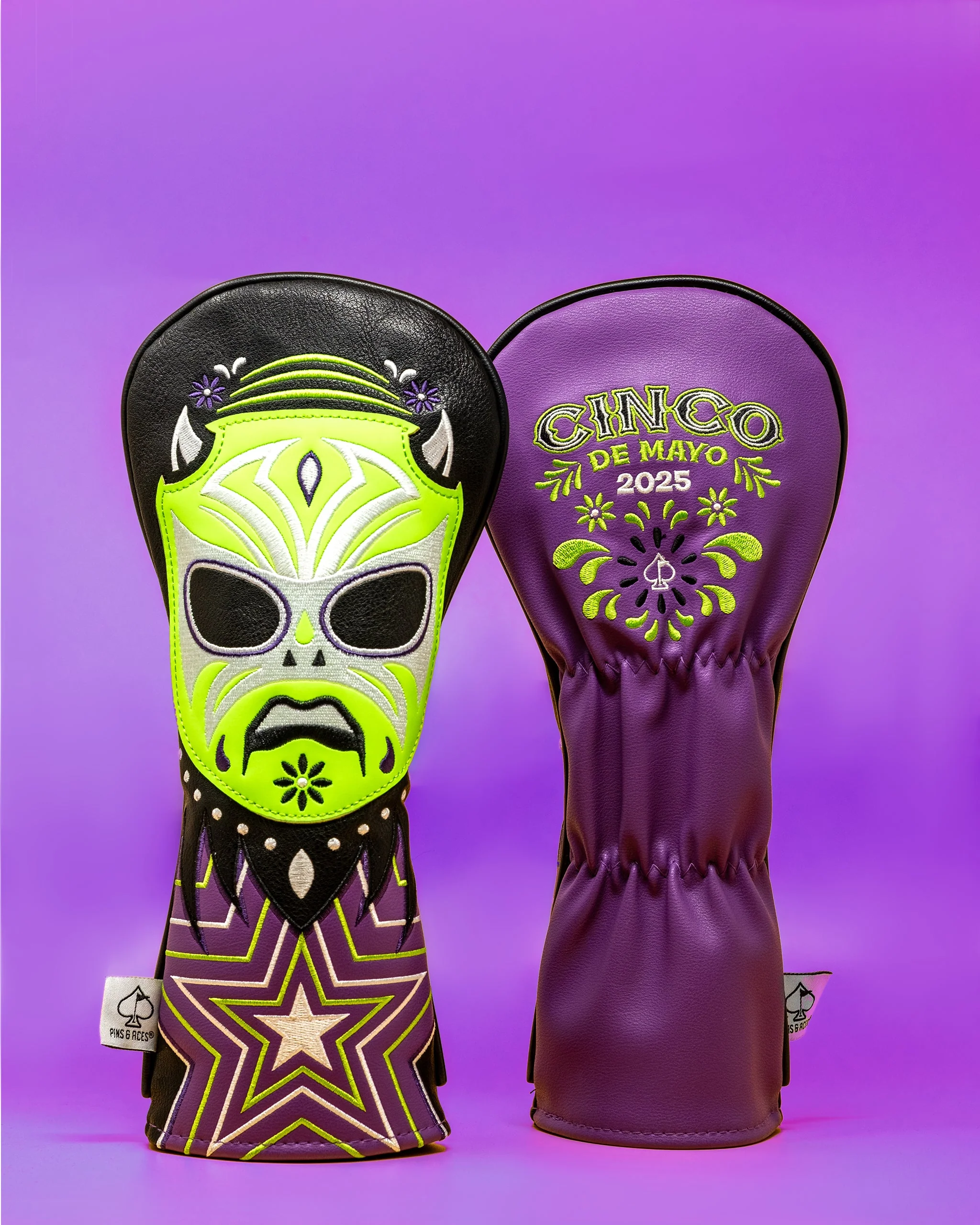Lucha Libre Mask - Fairway Cover - Image 4