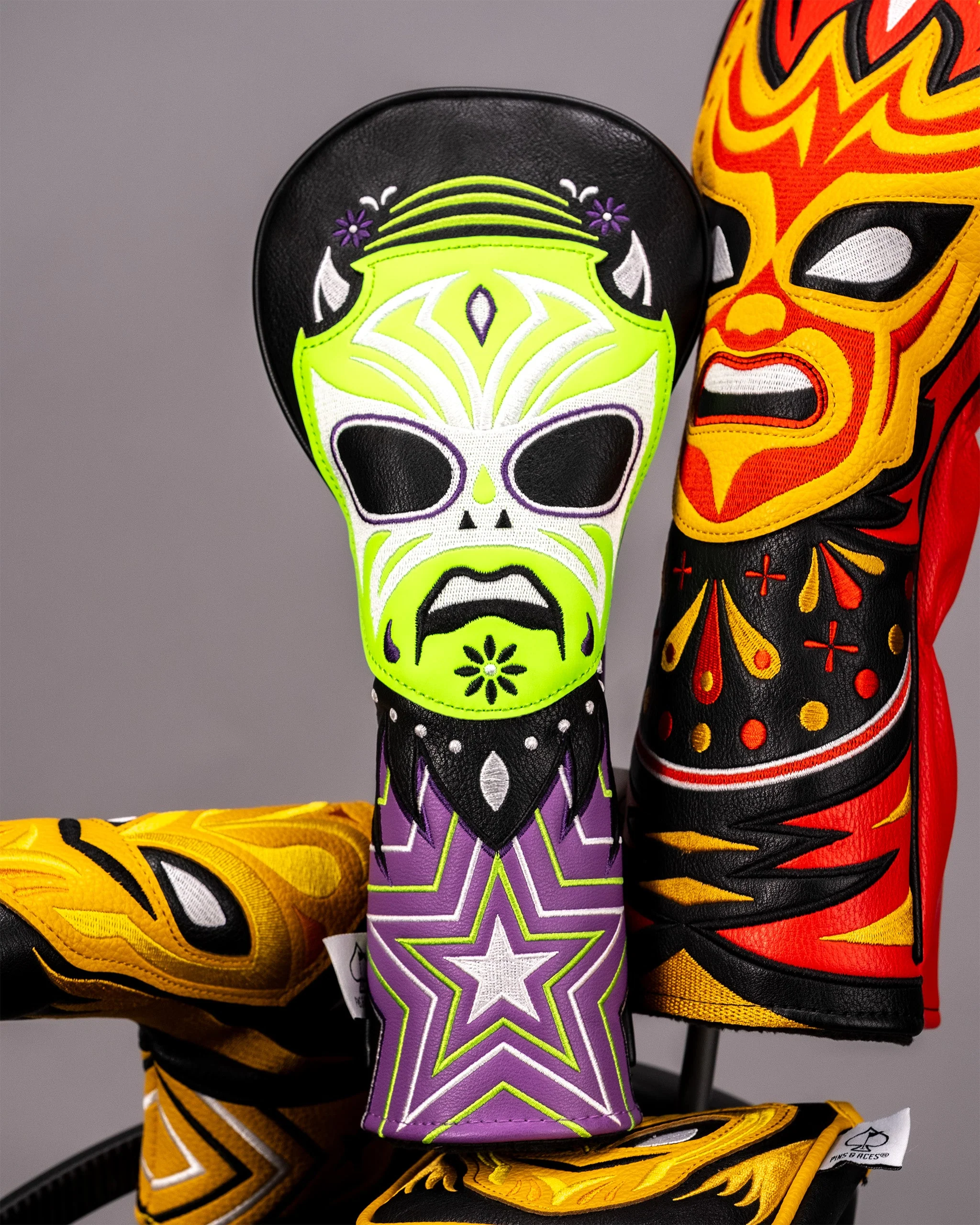 Lucha Libre Mask - Fairway Cover - Image 9