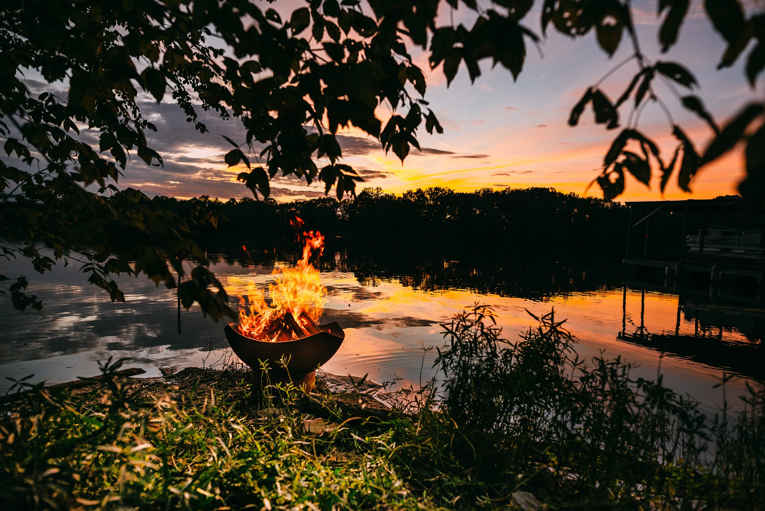 Manta Ray - Metal Fire Pit - Image 5
