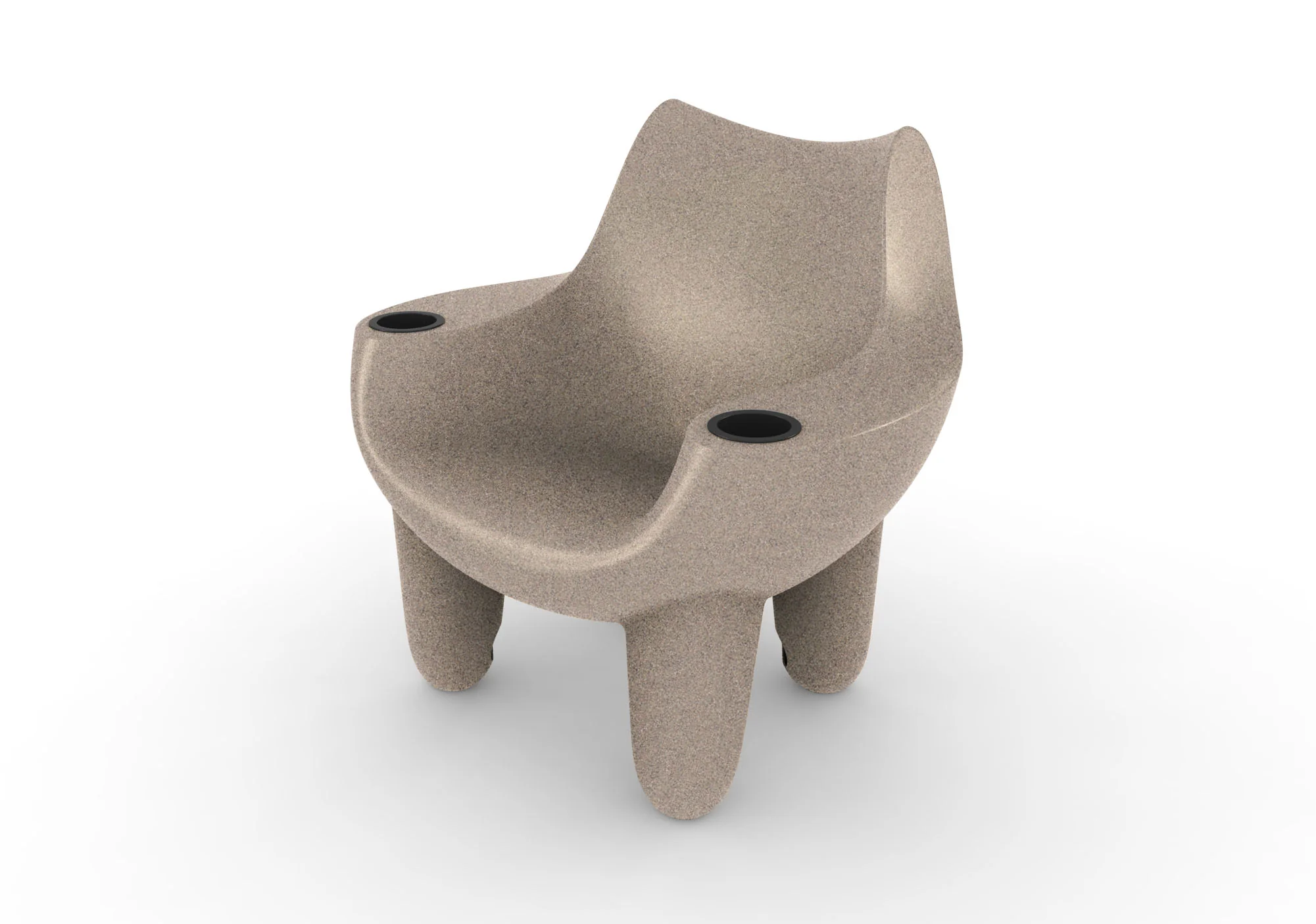 Mibster Chair Splash Series with Cupholders - Image 3