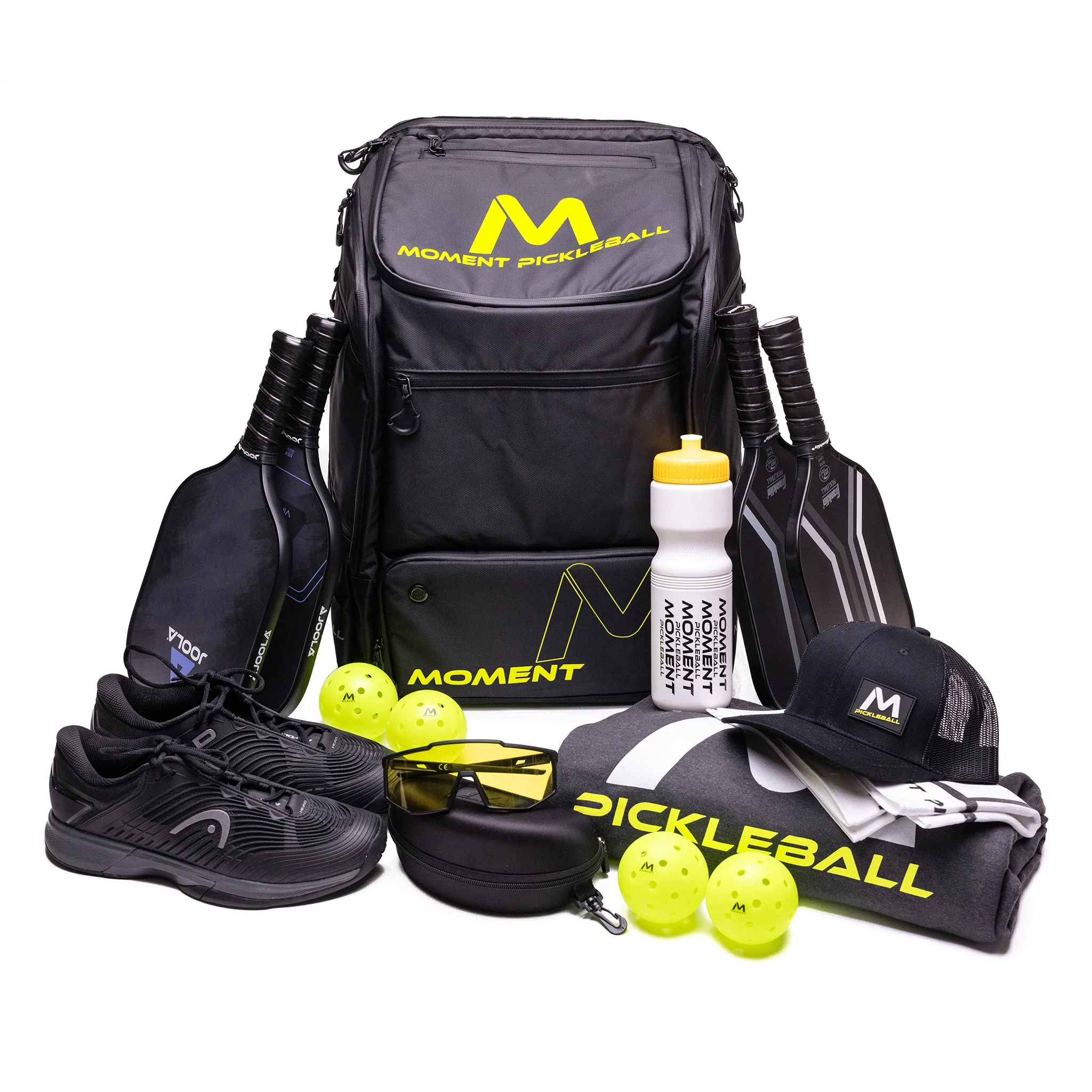 Pickleball Travel Bag MW-PRO Black/Yellow