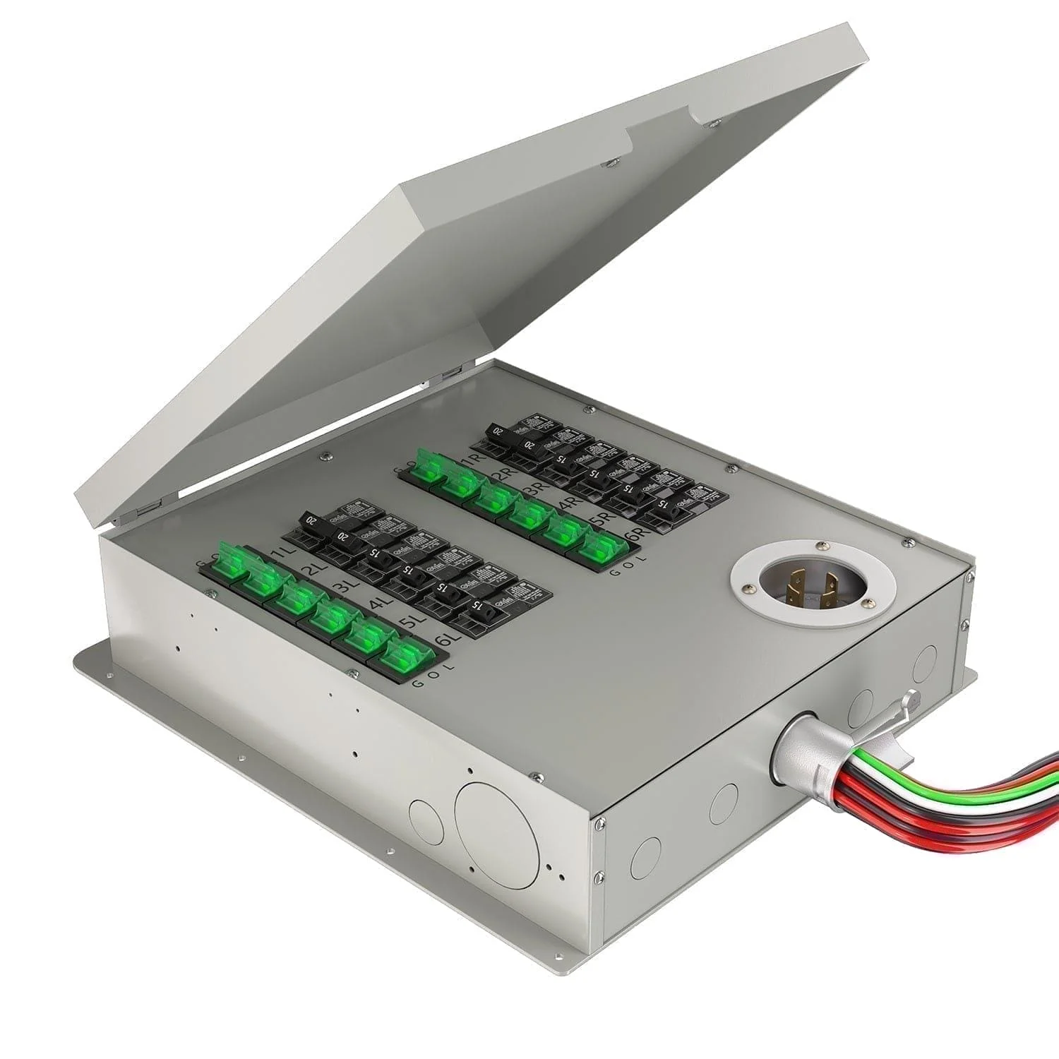 Nature's Generator 12-Circuit 120/240V 30A Non-Automatic Power Transfer Switch - Image 5