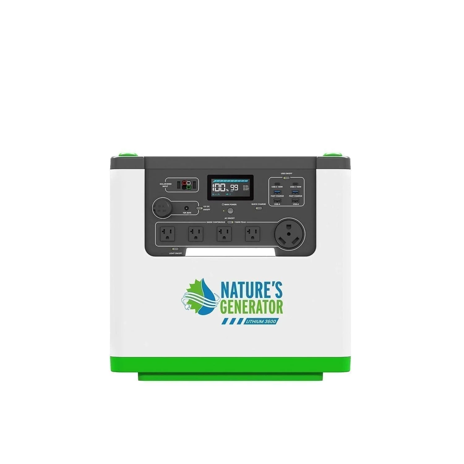 Nature's Generator Lithium 3600 Solar Generator - Image 11