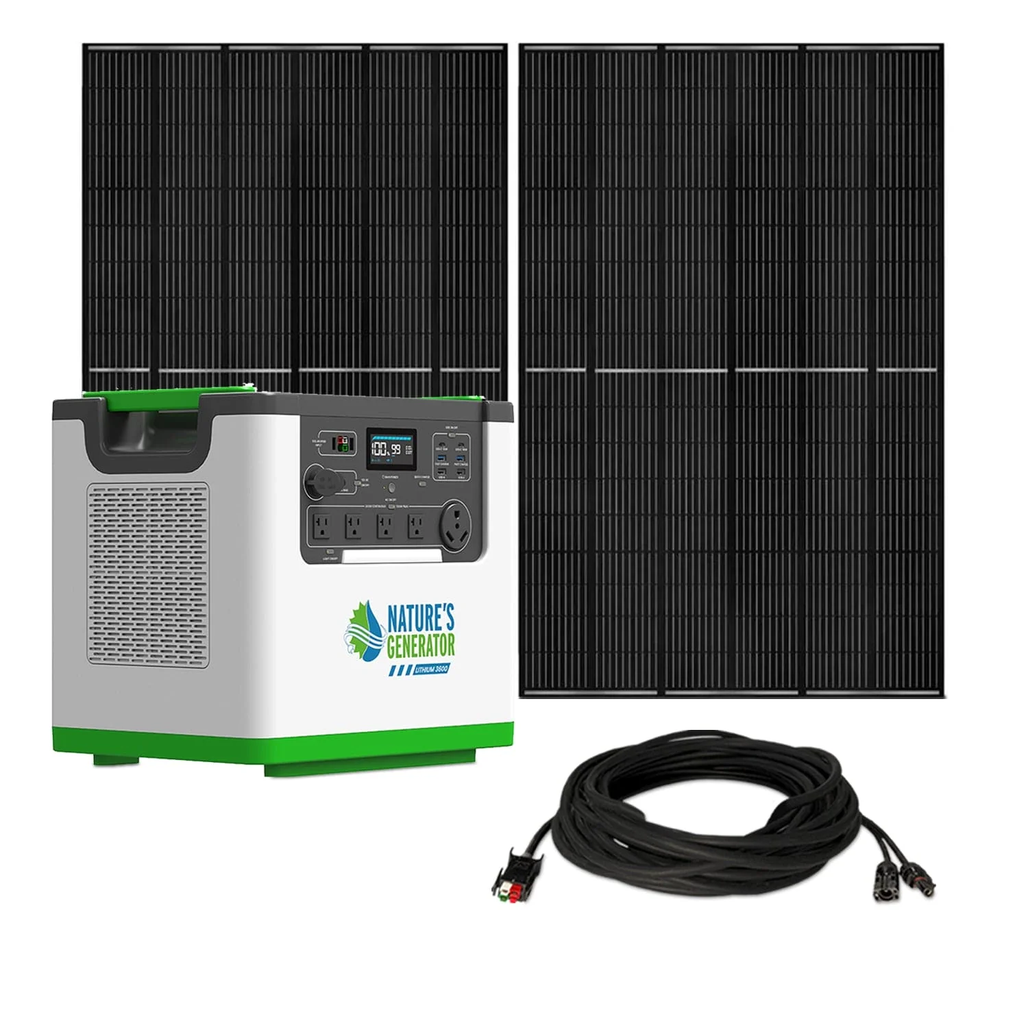 Nature's Generator Lithium 3600 Solar Generator - Image 4