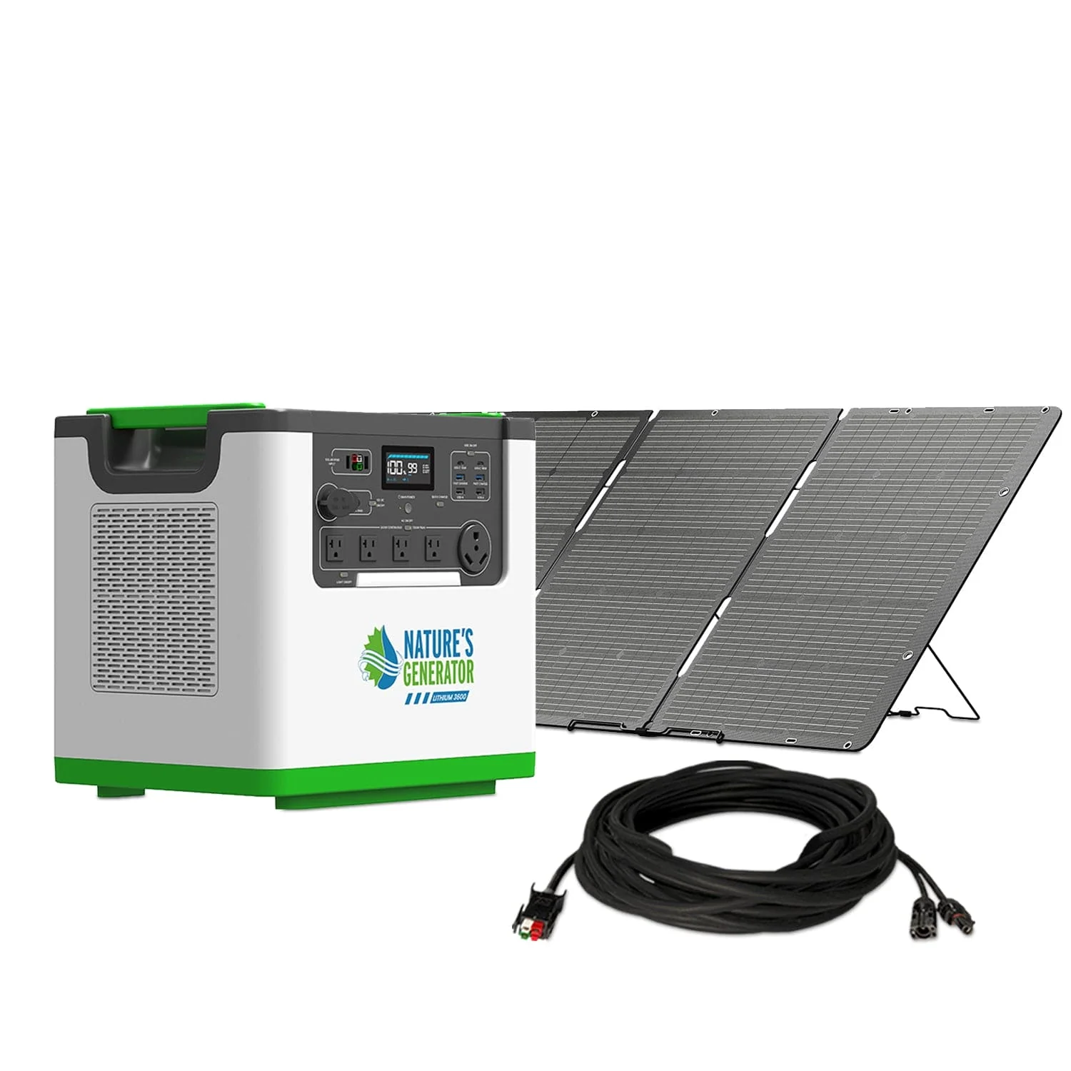 Nature's Generator Lithium 3600 Solar Generator - Image 5