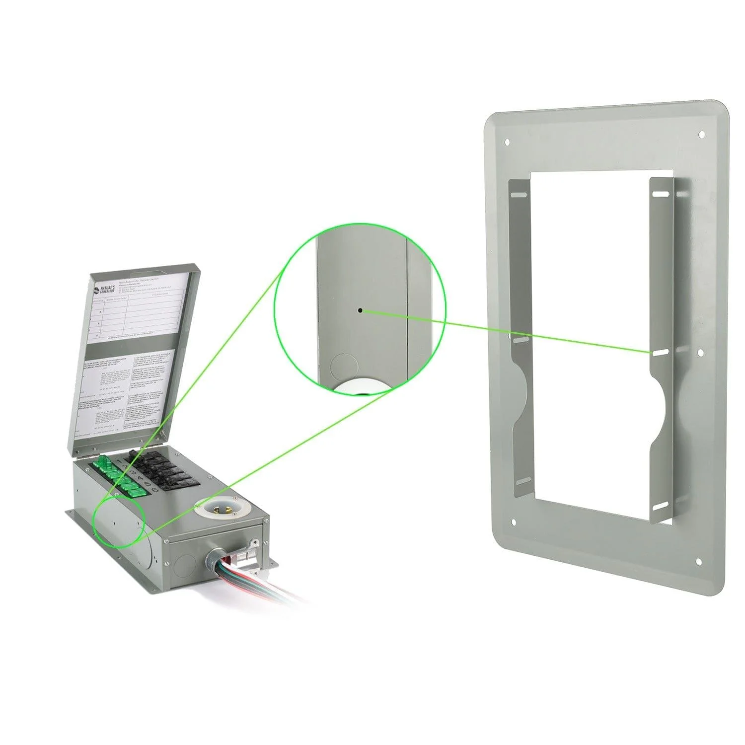 Nature's Generator Power Transfer Switch Flush Mount - Image 2