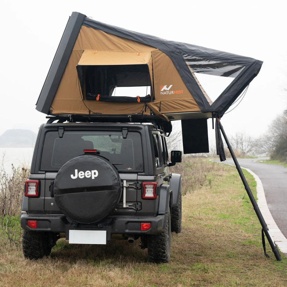 Naturnest Sirius 2 Premium 2XL 3-Person Clamshell Rooftop Tent - Image 4