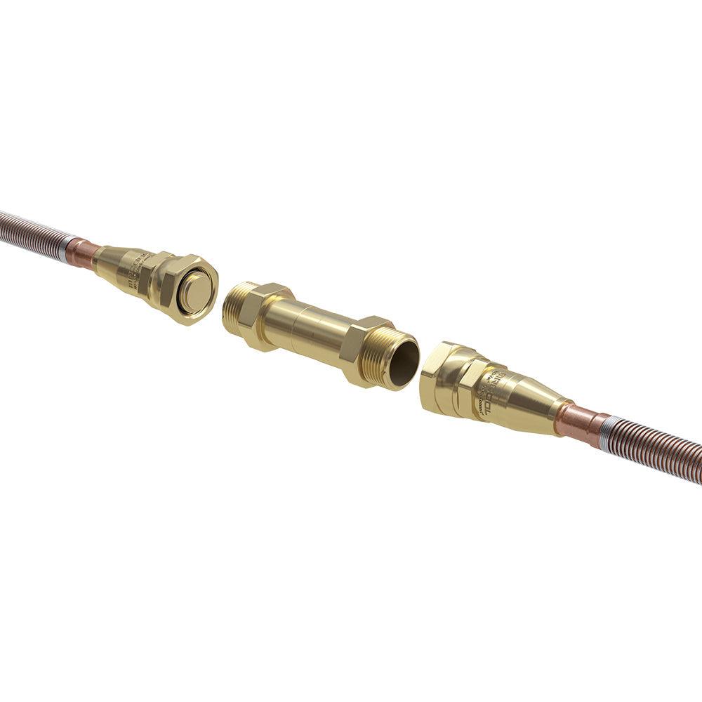 3/8" No-Vac Coupler and 3/4" No-Vac Coupler - Image 2