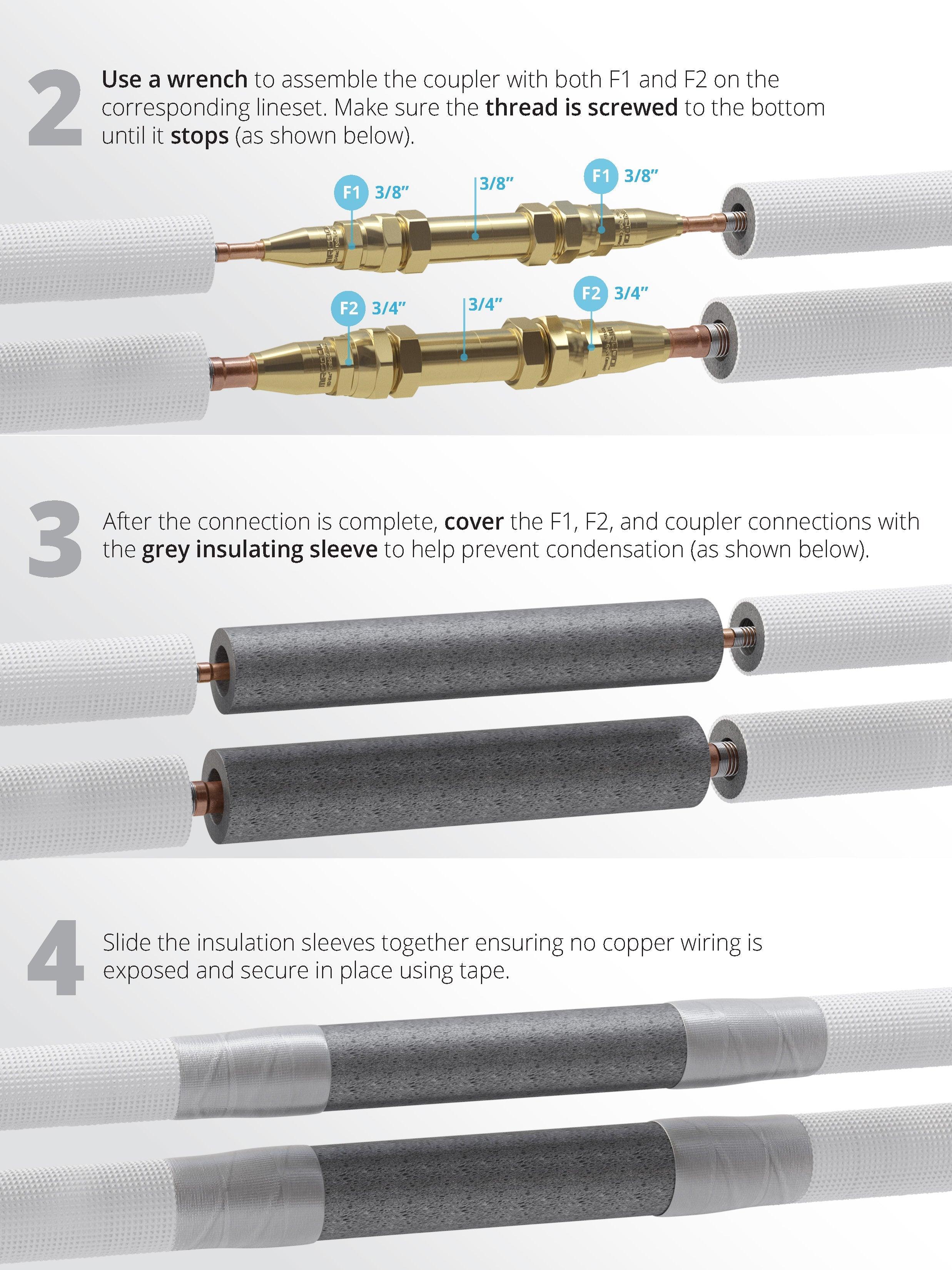 3/8" No-Vac Coupler and 3/4" No-Vac Coupler - Image 4