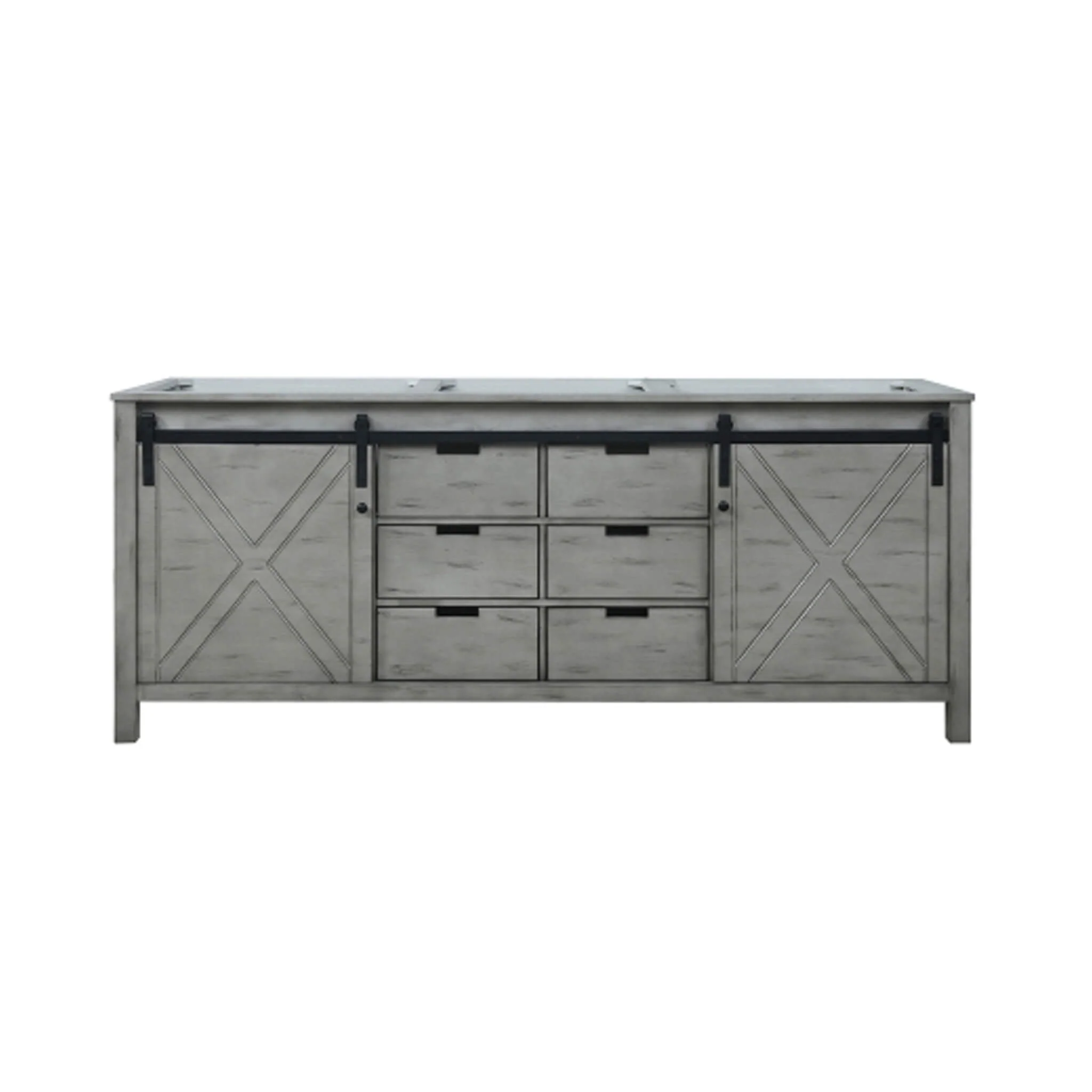 Nuvia 80-Inch Fully Assembled Double Bath Vanity With Soft Close Cabinets [No Countertop] - Image 11