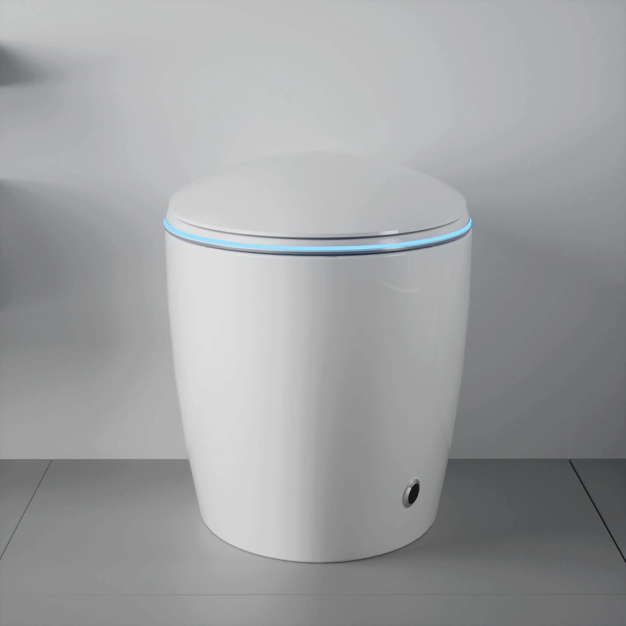 Nuvia Smart One-Piece Toilet with Bidet, Foot Sensor, LED Display, and Dryer - Image 11