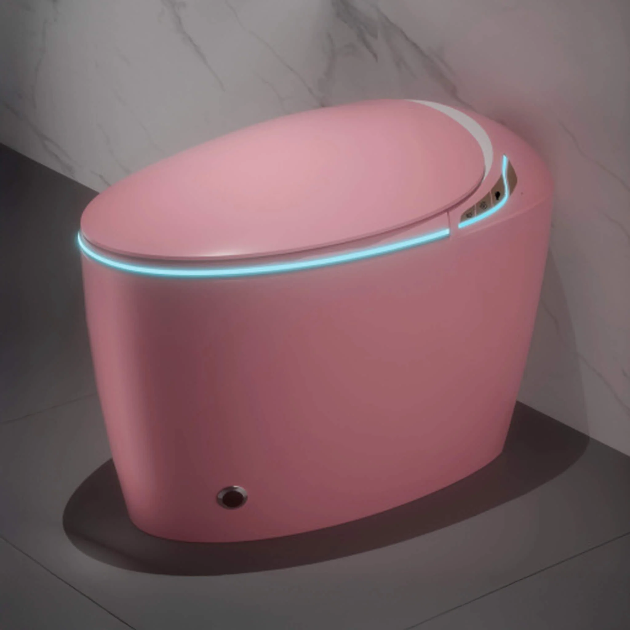 Nuvia Smart One-Piece Toilet with Bidet, Foot Sensor, LED Display, and Dryer - Image 22