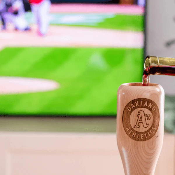 Oakland Athletics Wined Up® | Baseball Bat Wine Mug - Image 3