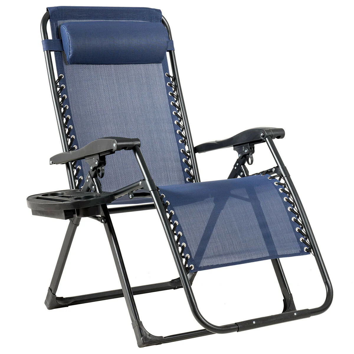 Oversize Lounge Chair with Cup Holder of Heavy Duty for Outdoor - Image 2