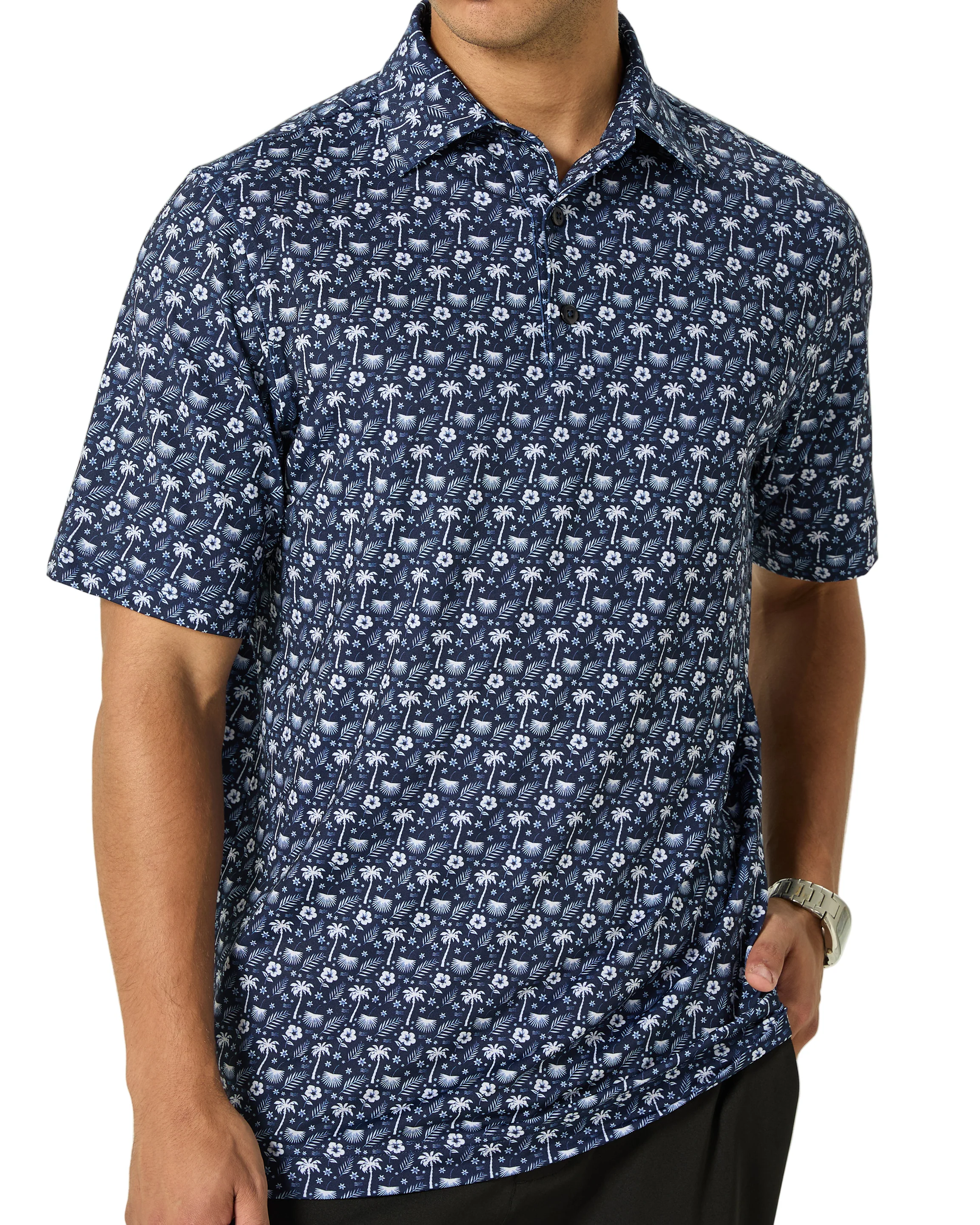 Paradise Dreaming Men's Polo - Image 2