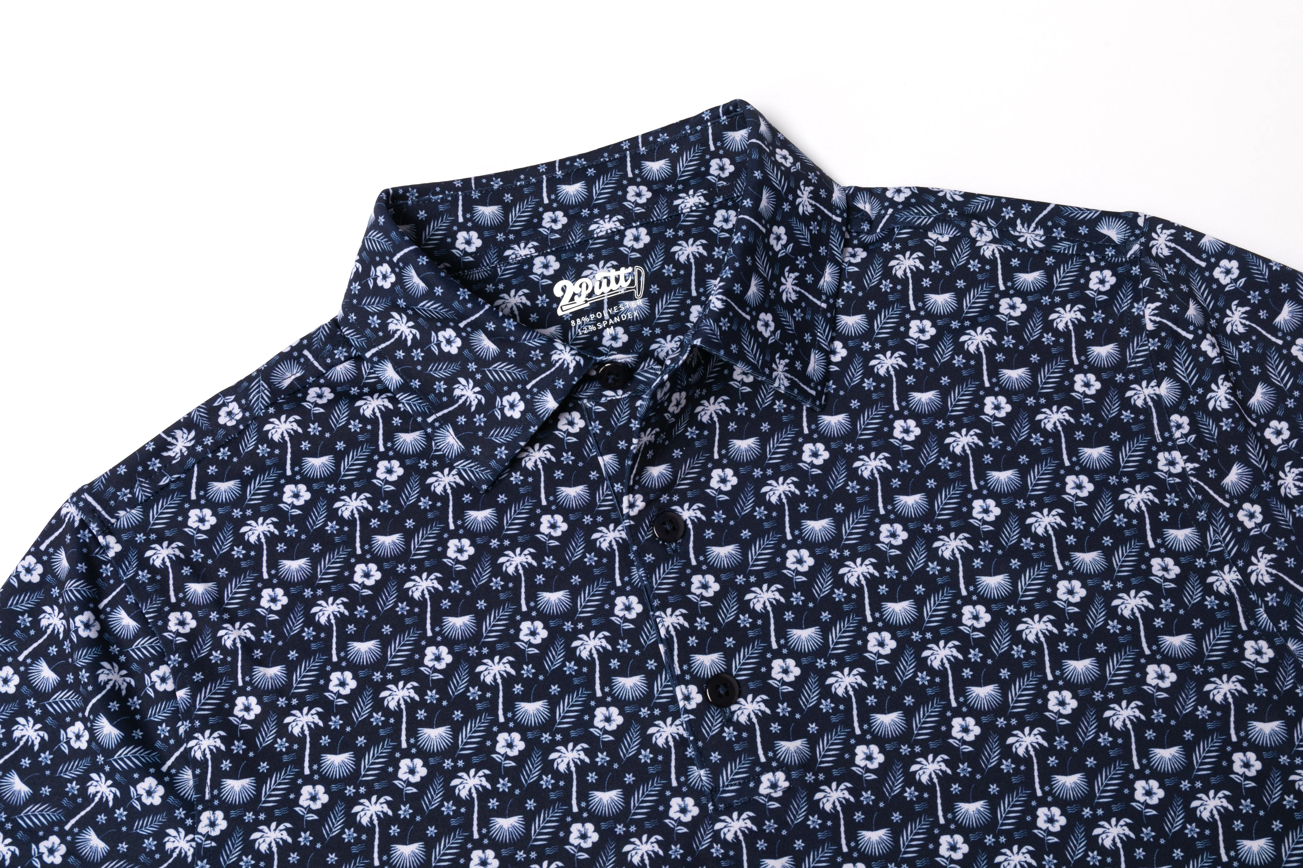 Paradise Dreaming Men's Polo - Image 3