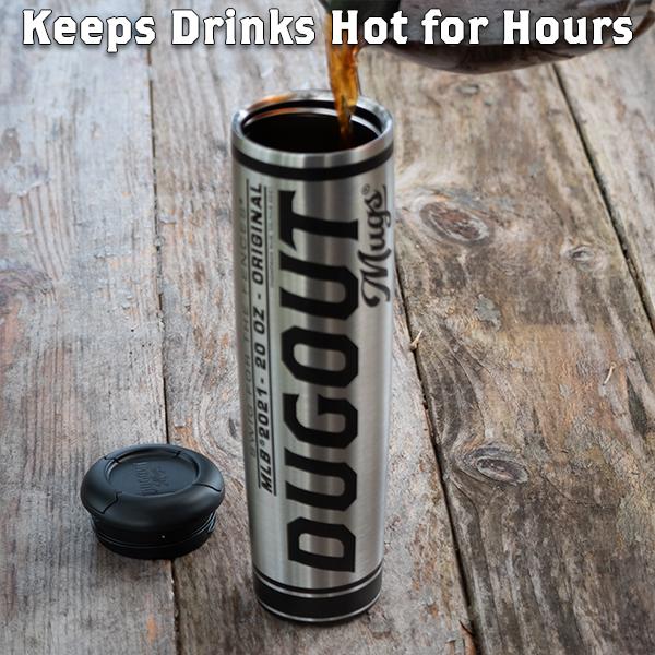 Pittsburgh Pirates Metal Dugout Mug | Stainless Steel Baseball Bat Mug - Image 10