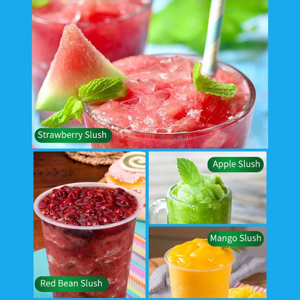 Premium Stainless Steel Margarita Frozen Drink Double Tank Slushy Maker Machine 30L - Image 7