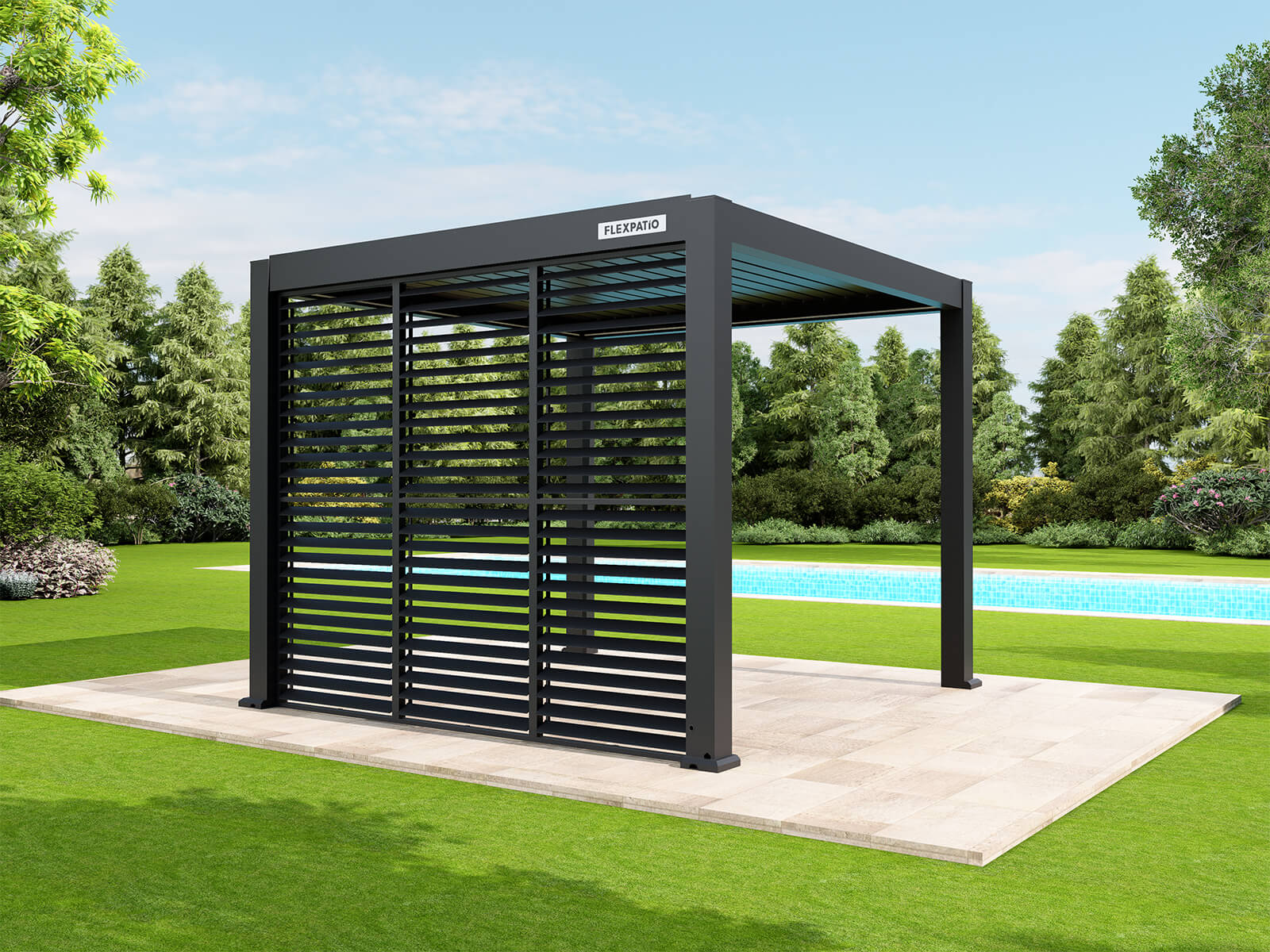 Privacy Shutter Walls for FlexPatio Pergolas - Image 2