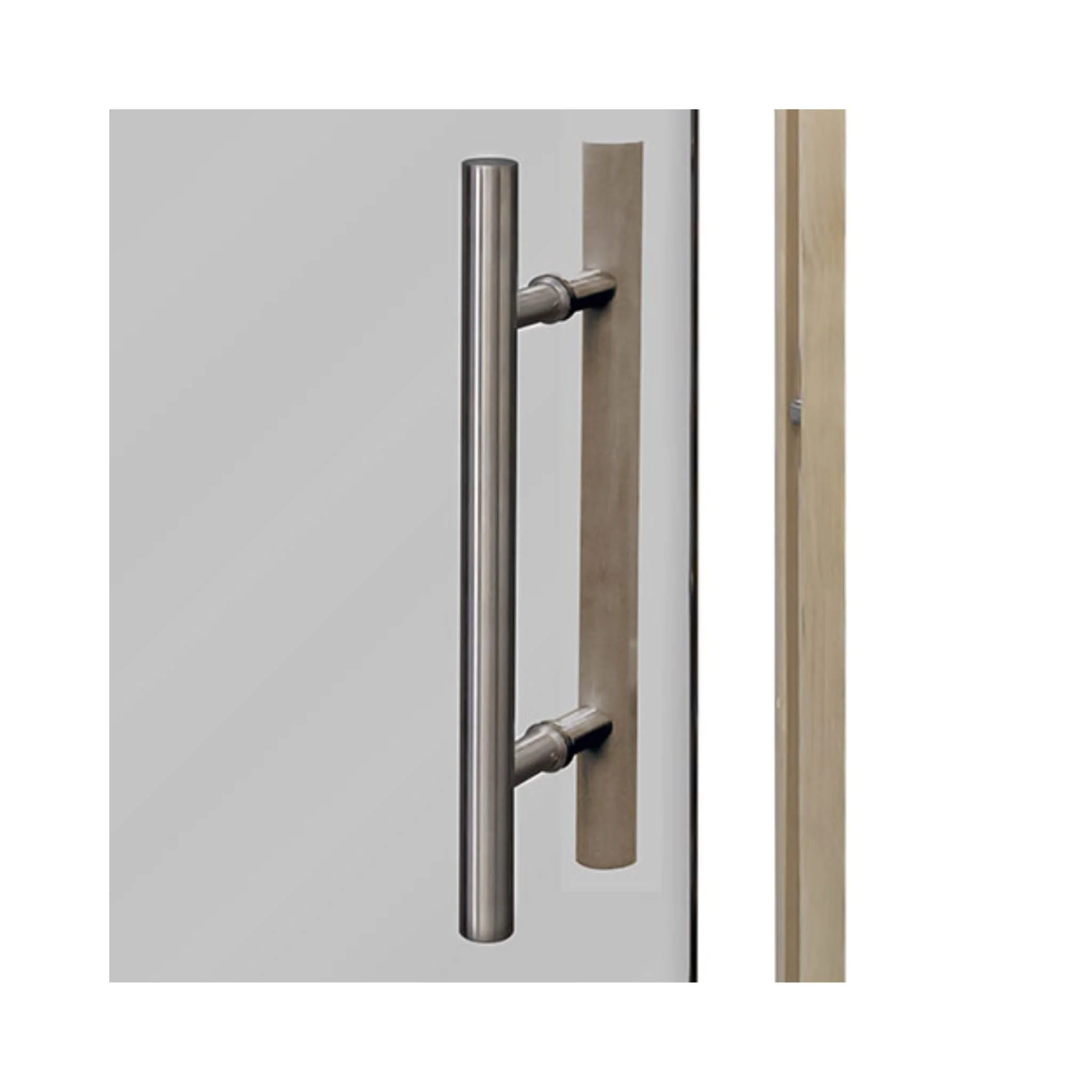 Prosaunas 24" x 73" Aspen Prehung Tinted Glass Sauna Door - Image 4