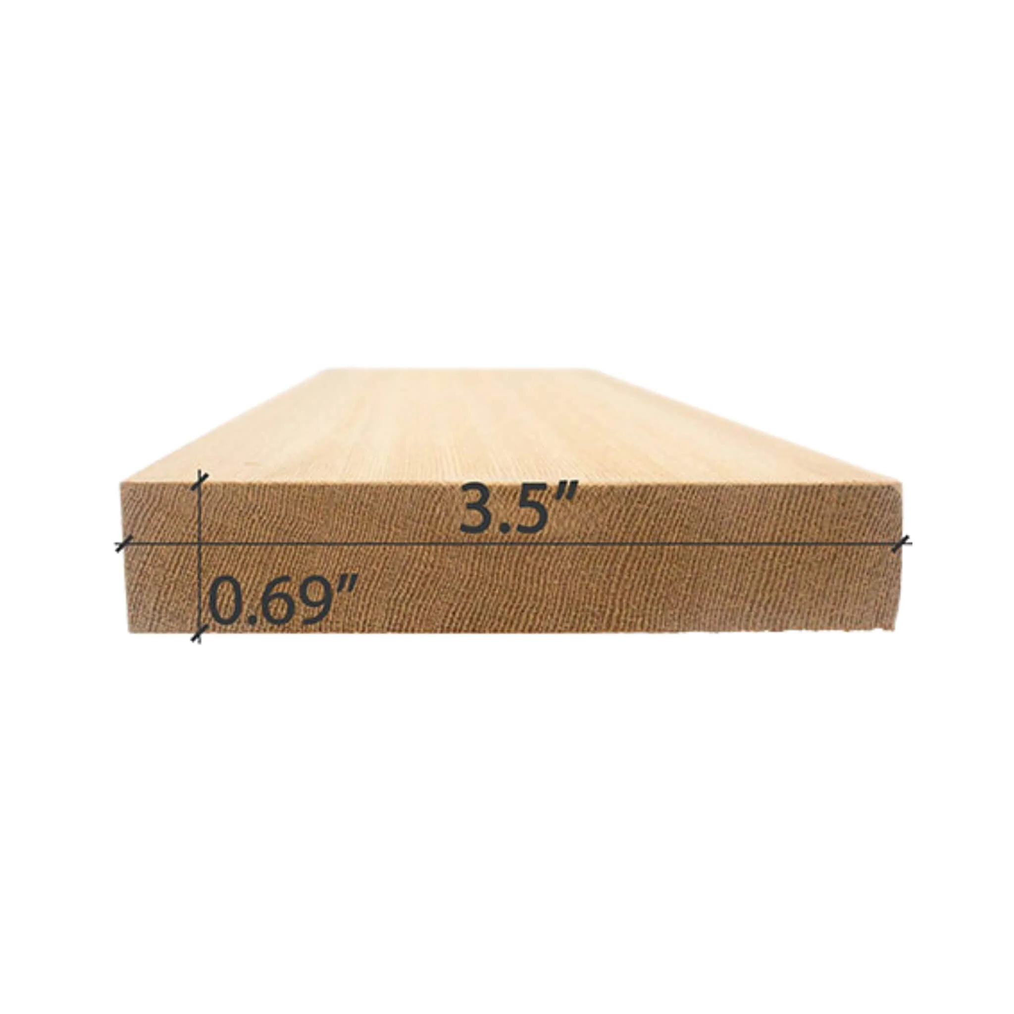 Prosaunas Cedar 1X4 VG S1S2E Sauna Bench Wood - Image 6