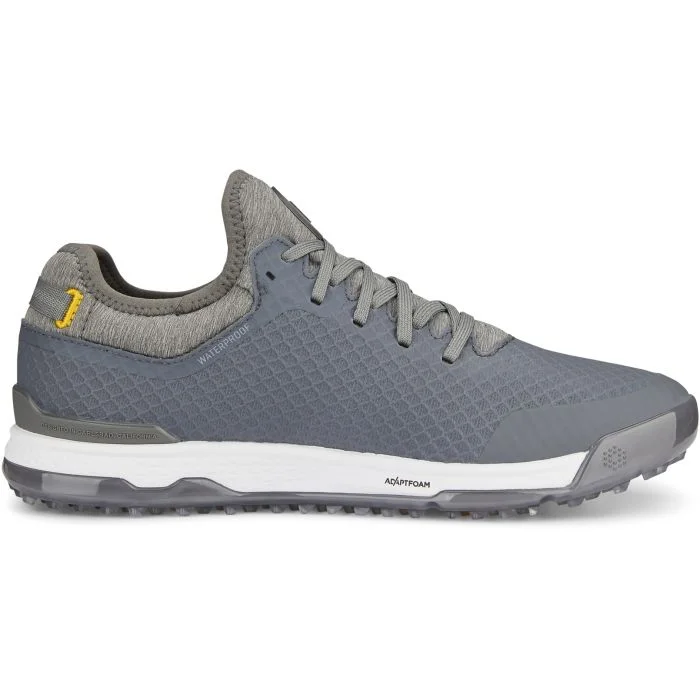 PUMA PROADAPT ALPHACAT Golf Shoes - Quiet Shade/Puma Silver/Yellow Sizzle - Image 4