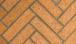 Red Herringbone Split Stack - MOSAIC36M5 - Image 2