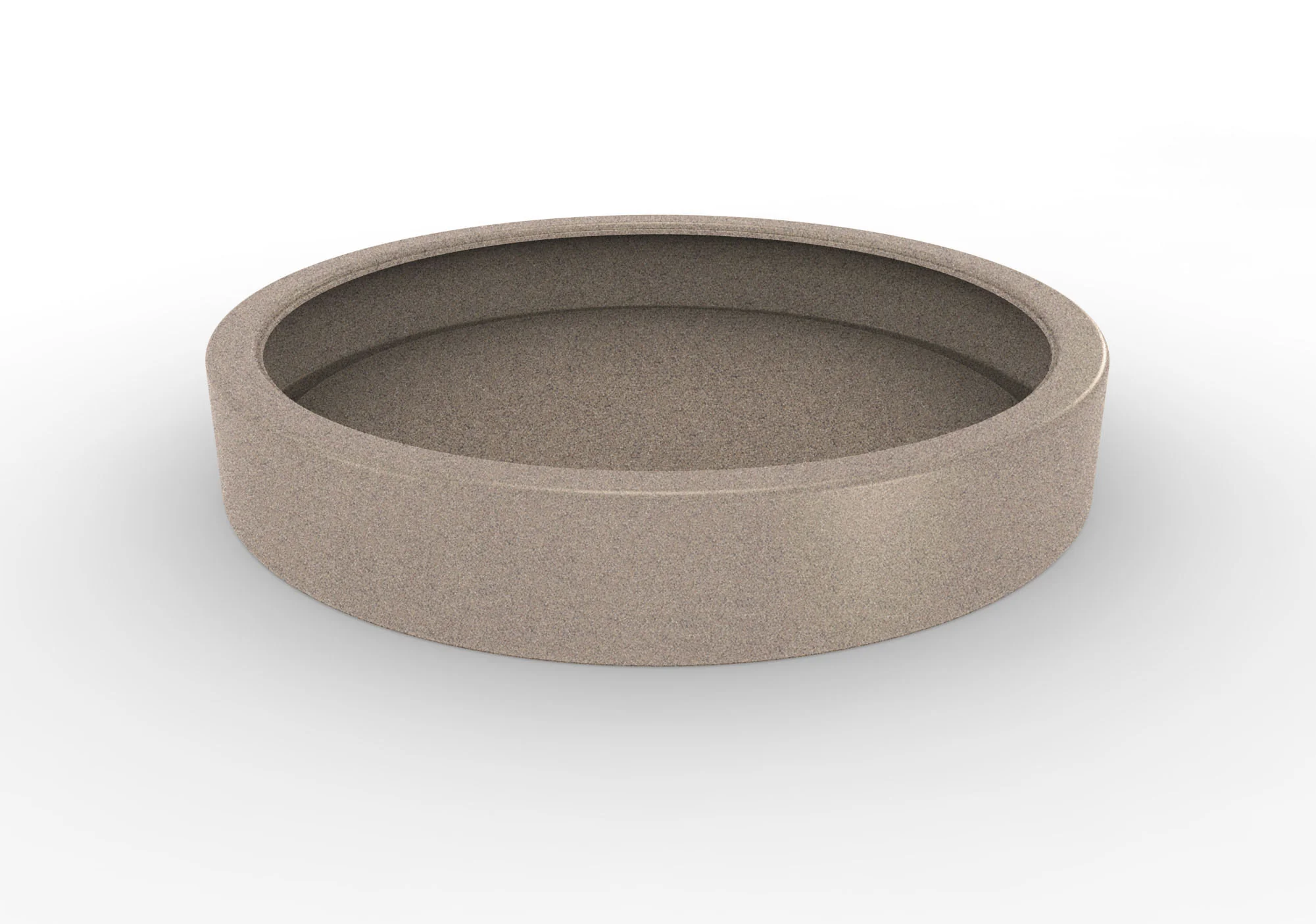Ripple Tray for Wide Planter