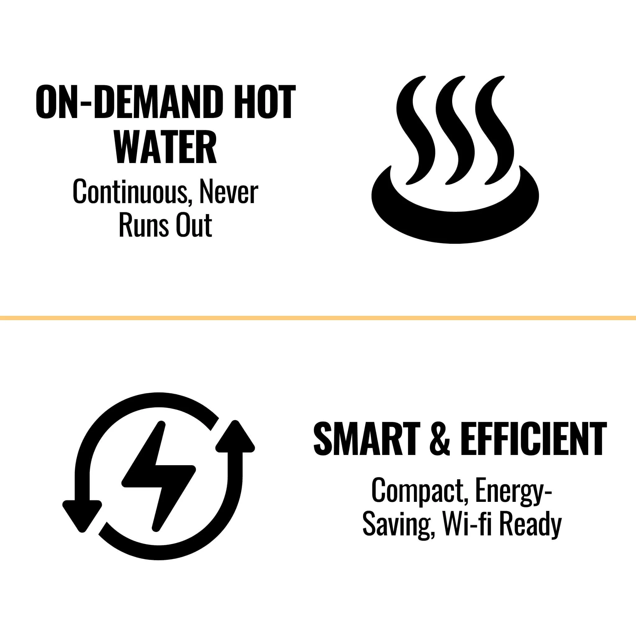 RN 10.0 GPM 180K BTU Condensing Tankless Water Heater With WIFI - Image 3